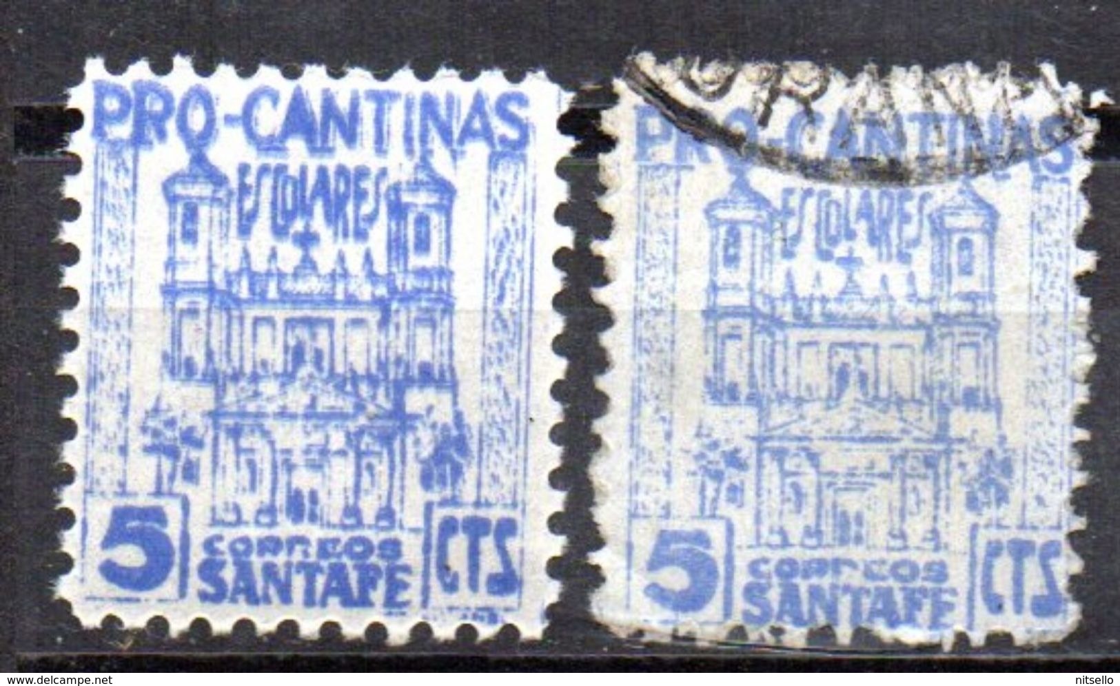 LOTE 2189  ///  (C035) ESPAÑA PATRIOTICOS  SANTAFE  Nº 1/1a   ¡¡¡¡¡¡ LIQUIDATION !!!!!!!! - Vignetten Van De Burgeroorlog