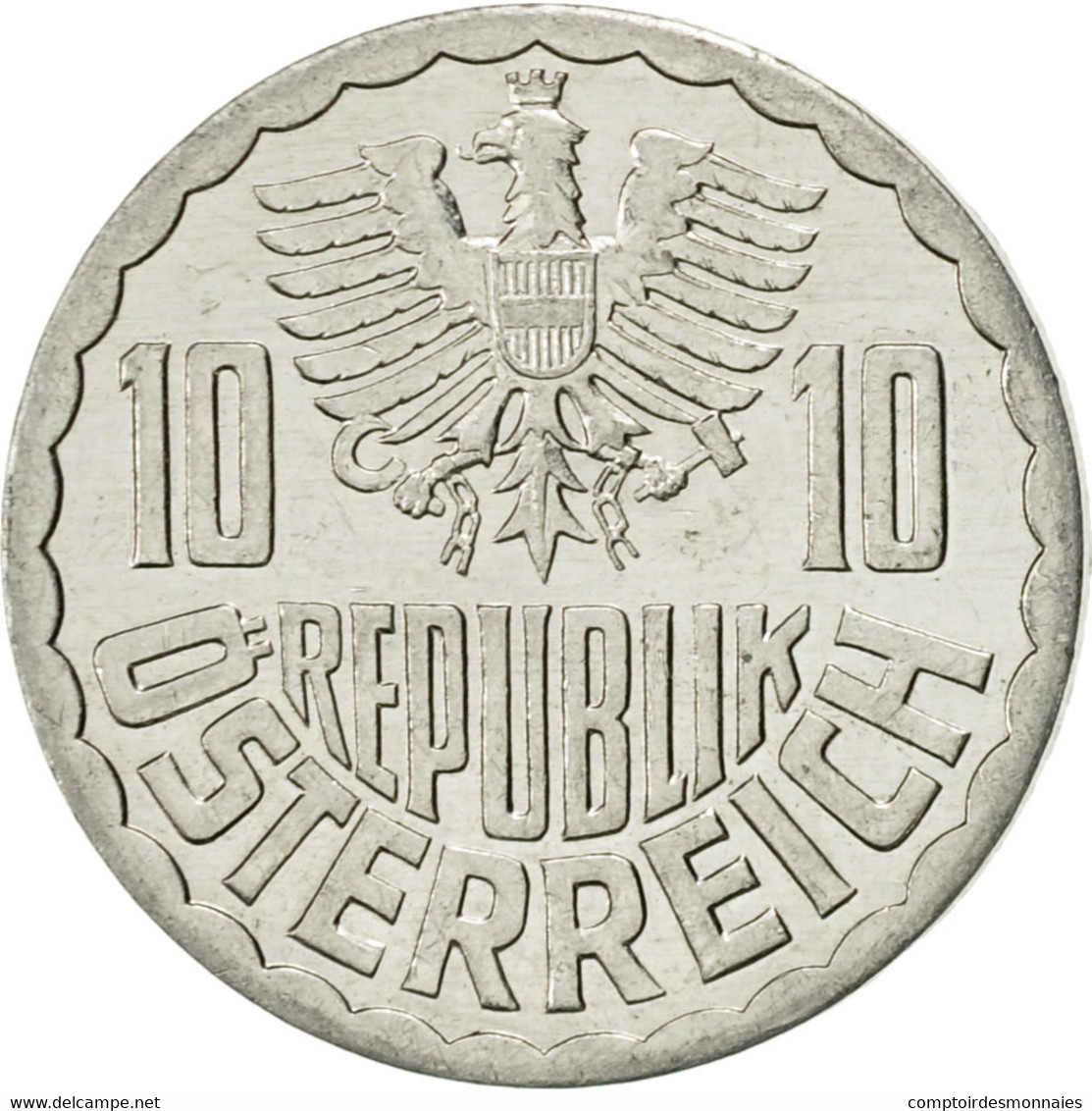 Monnaie, Autriche, 10 Groschen, 1994, Vienna, SUP, Aluminium, KM:2878 - Autriche