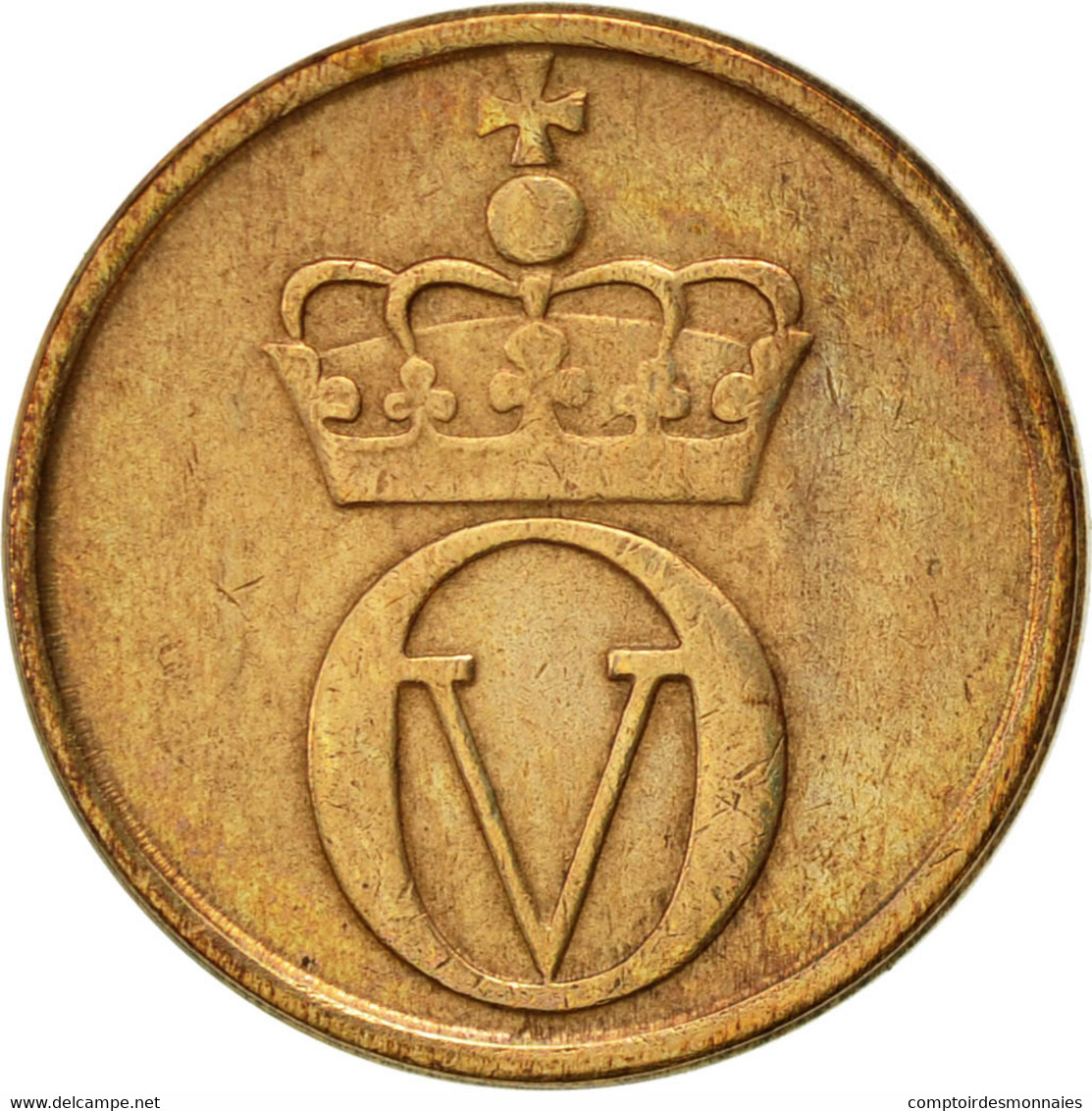 Monnaie, Norvège, Olav V, Ore, 1966, TTB+, Bronze, KM:403 - Norvège