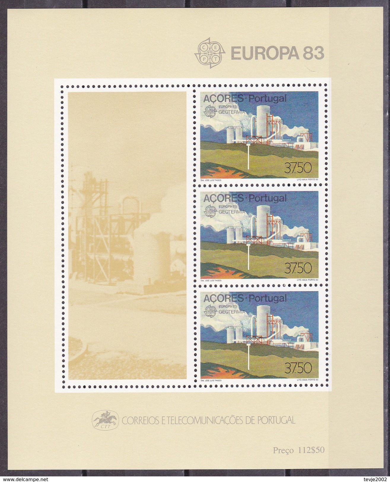 Portugal Azoren - Mi.Nr. Block 4 - Postfrisch MNH - Europa CEPT - Azores