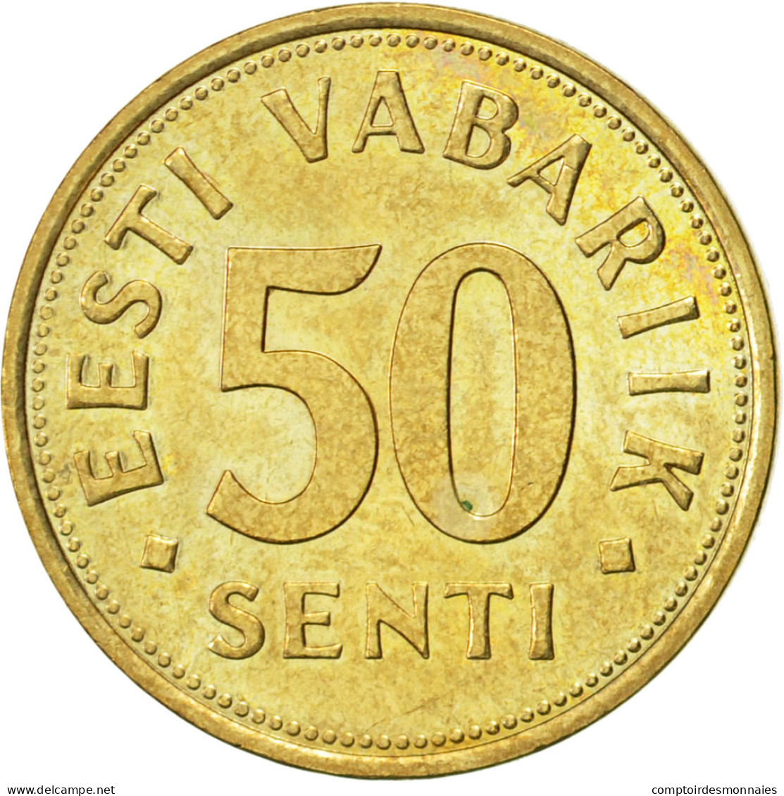 Monnaie, Estonia, 50 Senti, 2007, SUP, Aluminum-Bronze, KM:24 - Estonia