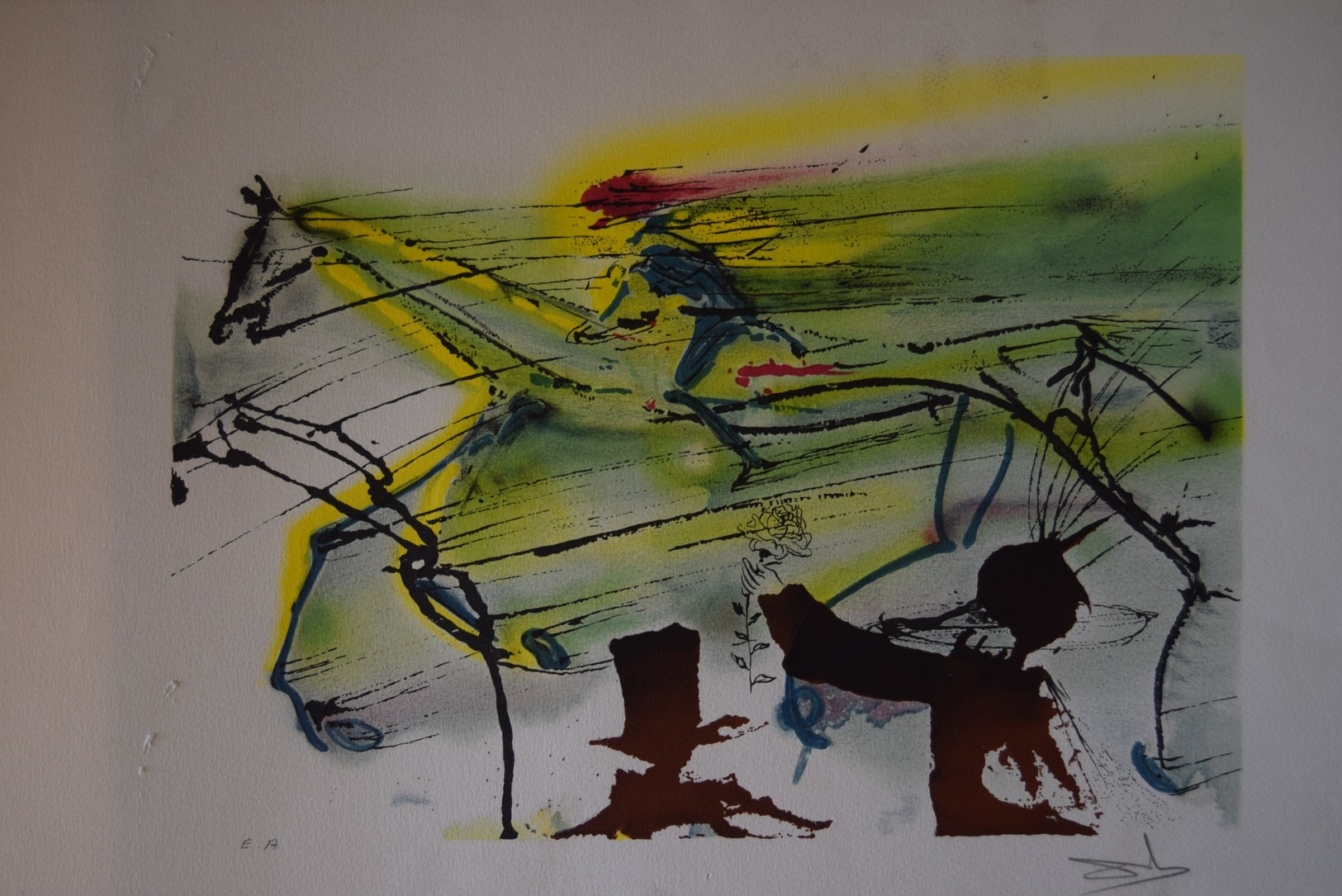 Salvador Dali - - Les Chevaux Daliniens 1970-1972- 16 lithographies Signée et Justifiées E.A