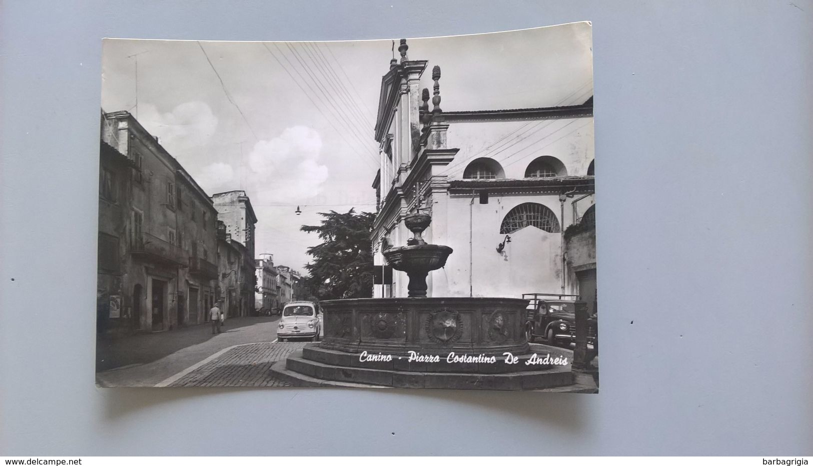 CARTOLINA CANINO - PIAZZA COSTANTINO DE ANDREIS - Viterbo