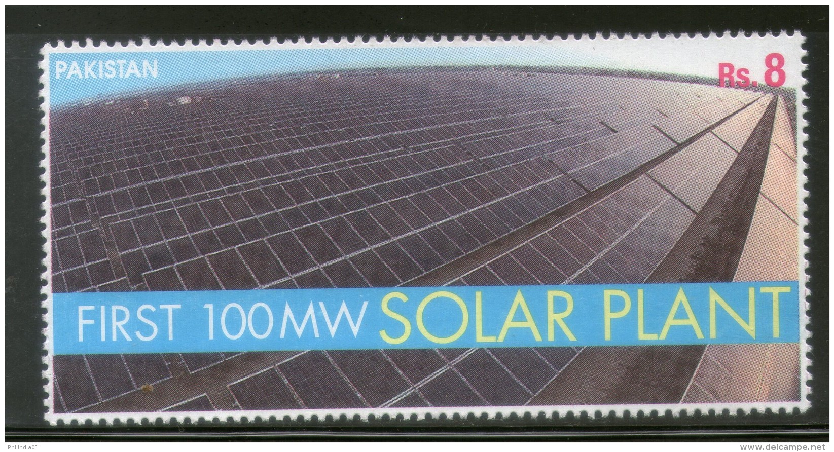 Pakistan 2015 1st 100 Mega Watt Solar Power Plant Energy Electricity MNH # 13178 - Electricity