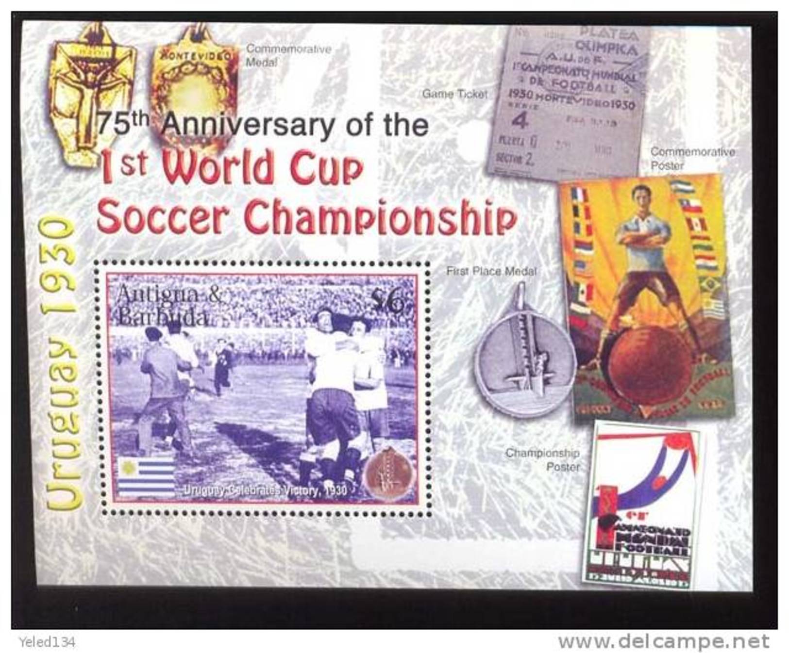 ANTIGUA & BARBUDA  2822 MNH FOOTBALL-SOCCER 2006  FIFA - Sonstige & Ohne Zuordnung