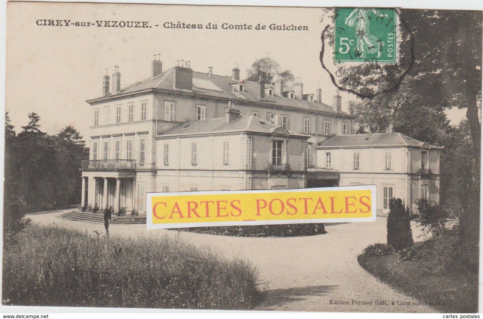 * CIREY Sur VEZOUZE  Château Du Comte Guichen - Cirey Sur Vezouze