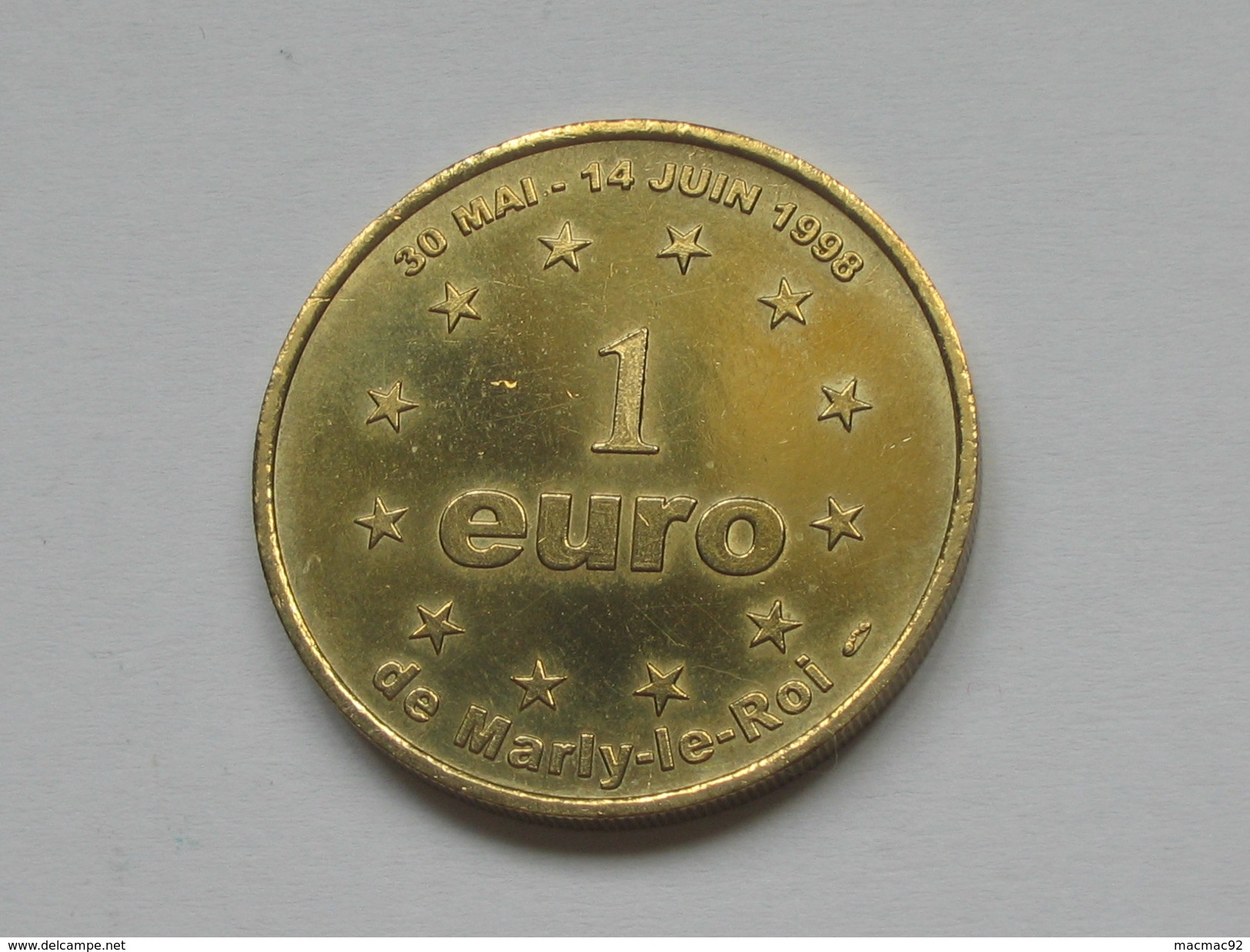 2 Euro De MEUDON - Ville De Meudon Du 9 Au 24 Mai 1998  ***** EN ACHAT IMMEDIAT **** - Euro Delle Città