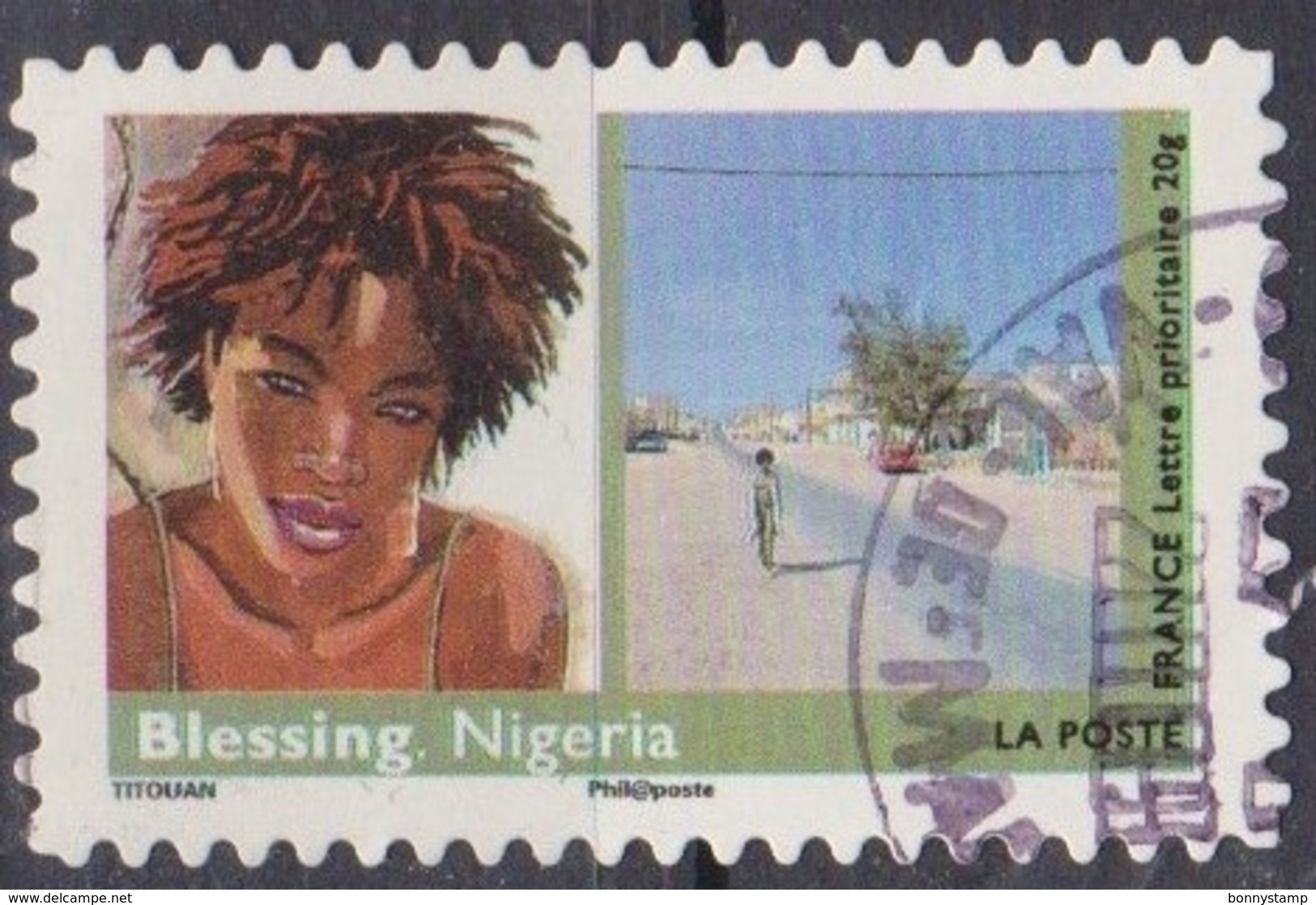 Francia, 2009 - 56c Blessing, Nigeria - Nr.3627 Usato° - Used Stamps