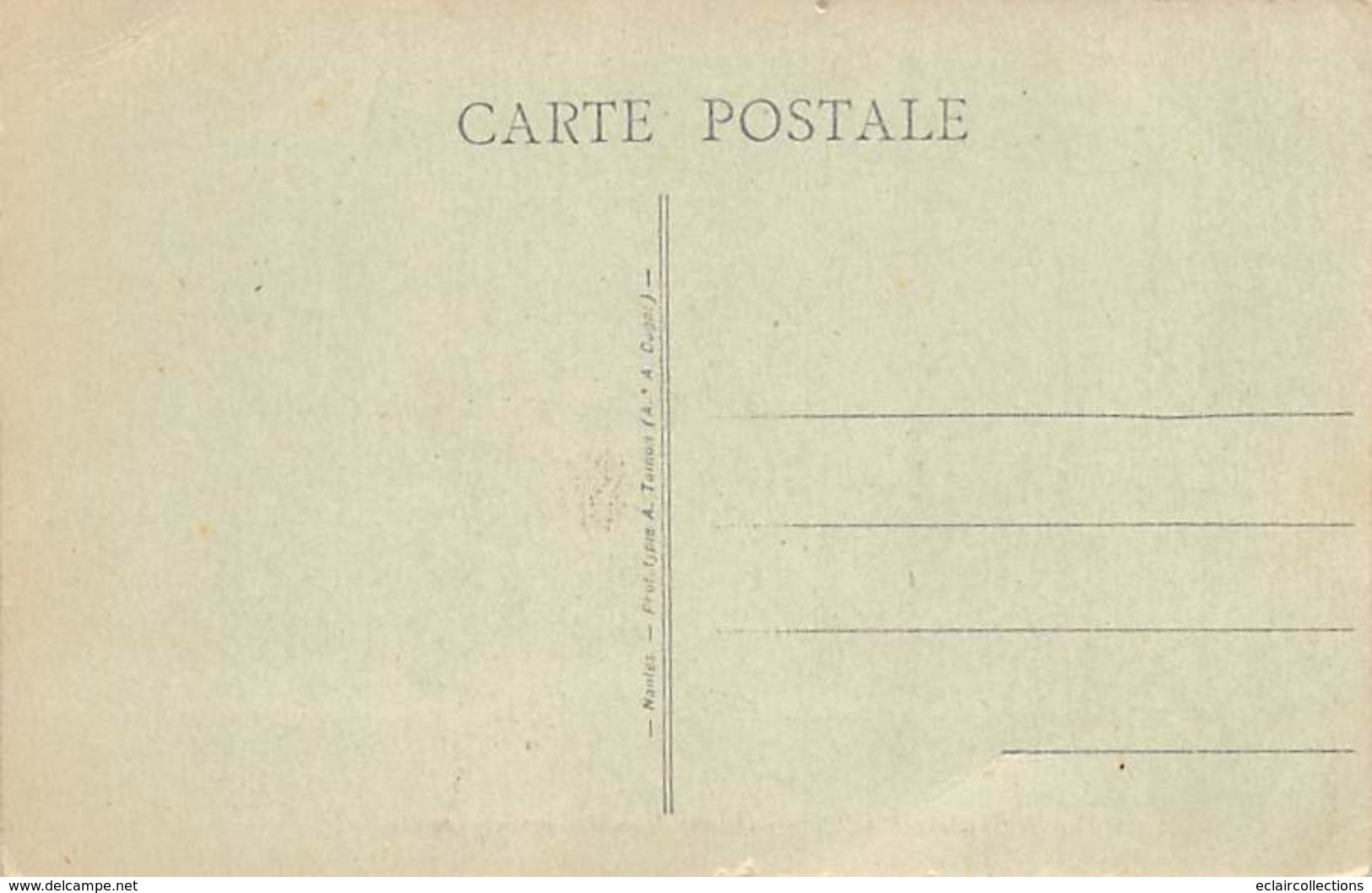 Thème: Enseignement Ecole Sourds Et Muets Et Mal Voyants :     La Chartreuse D'Auray 56    (voir Scan) - Scuole