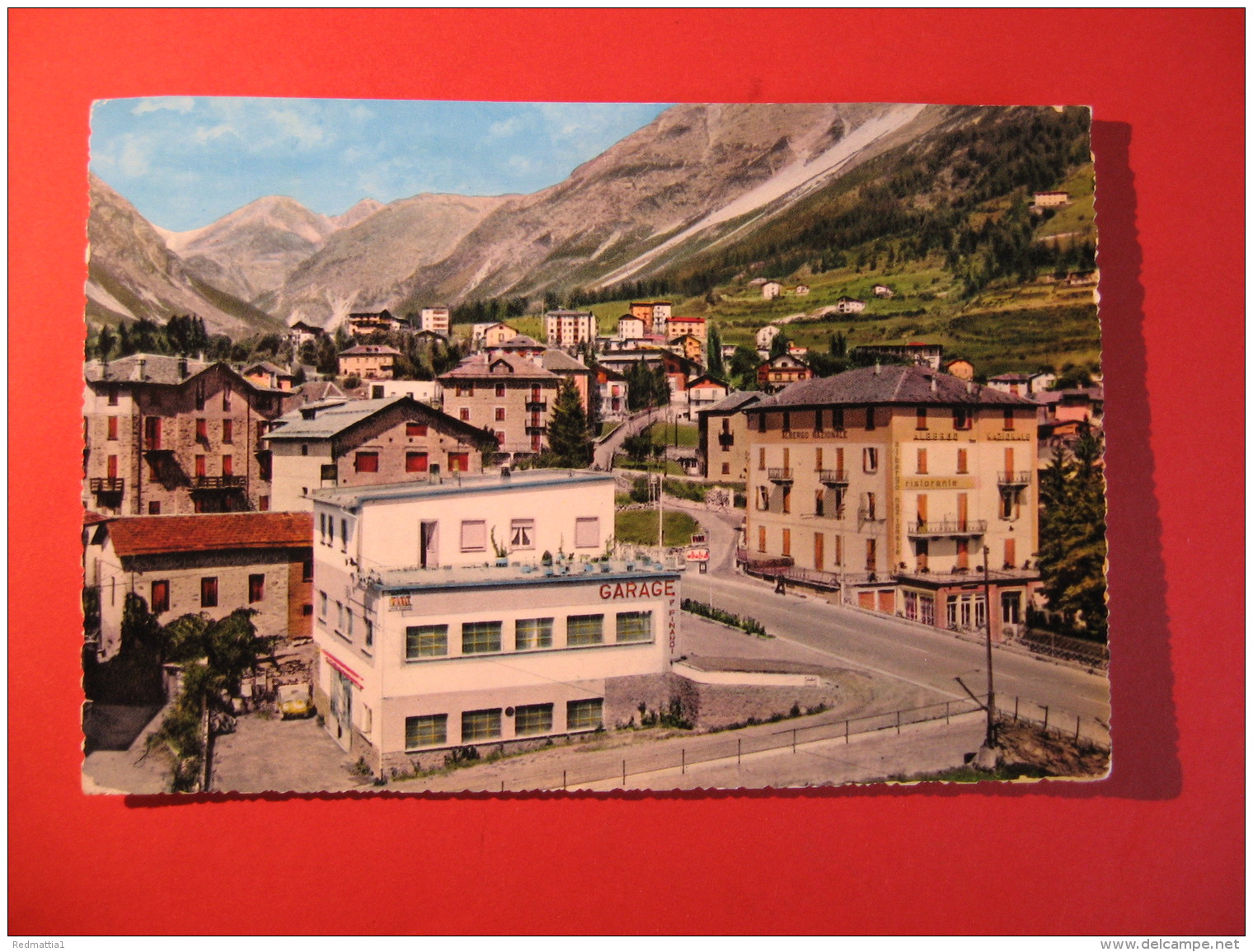 CARTOLINA BORMIO STRADA PER LO STELVIO    ANIMATA  C- 560 - Sondrio