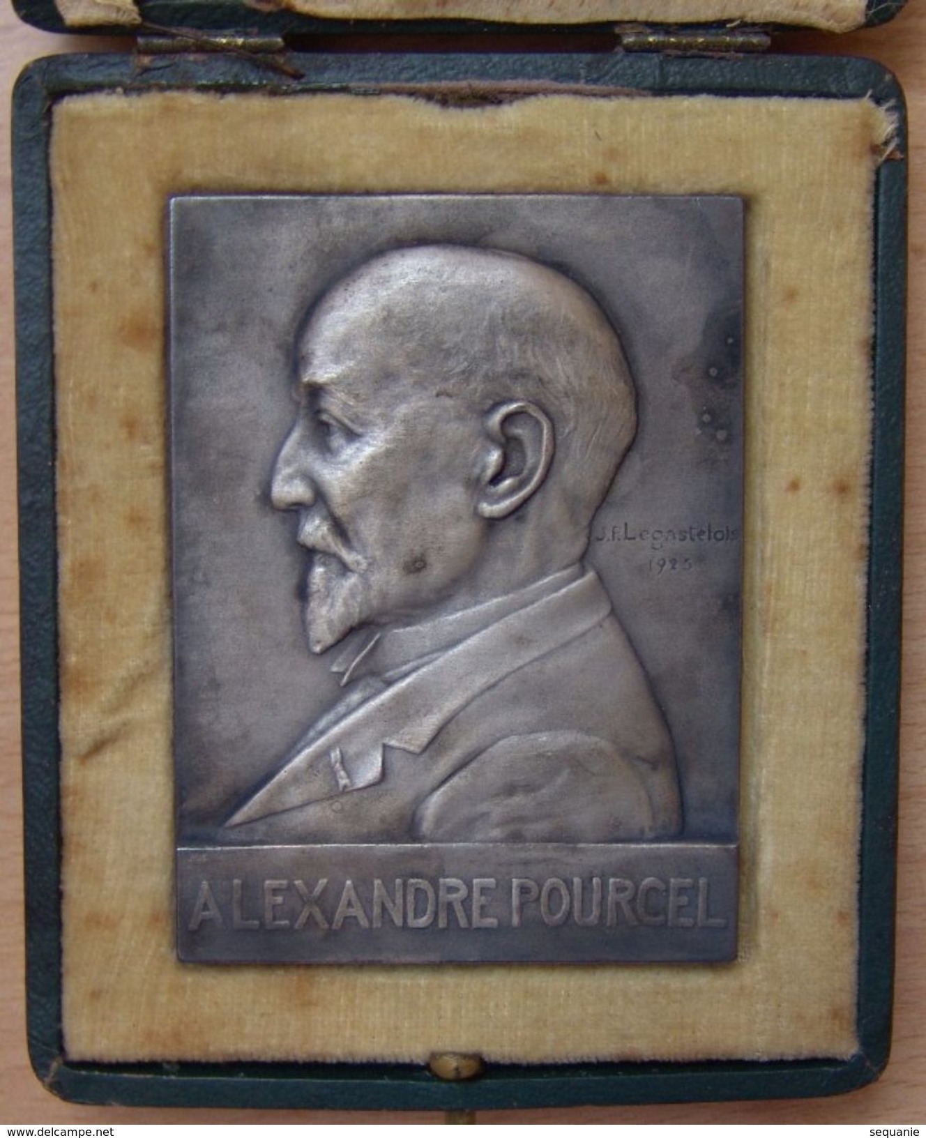 Médaille École Des Mines De Saint-Étienne, Alexandre Pourcel 1925 - Profesionales / De Sociedad