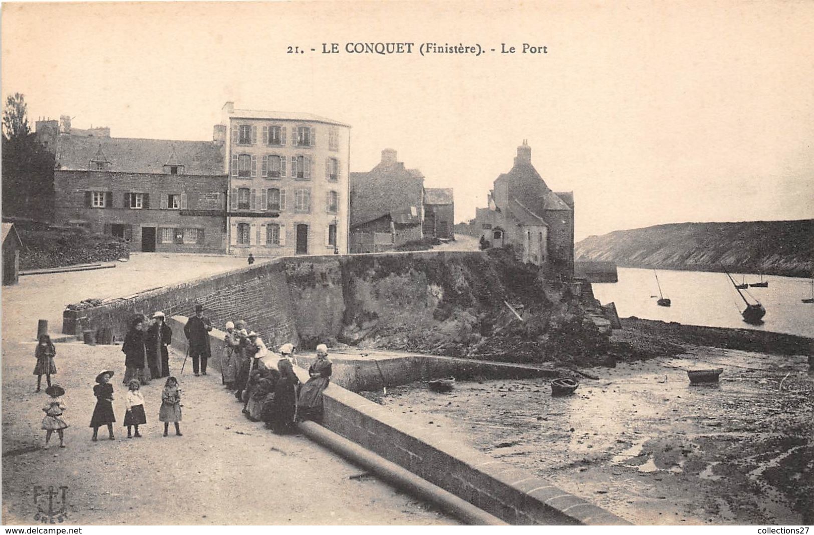 29-LE CONQUET- LE PORT - Le Conquet