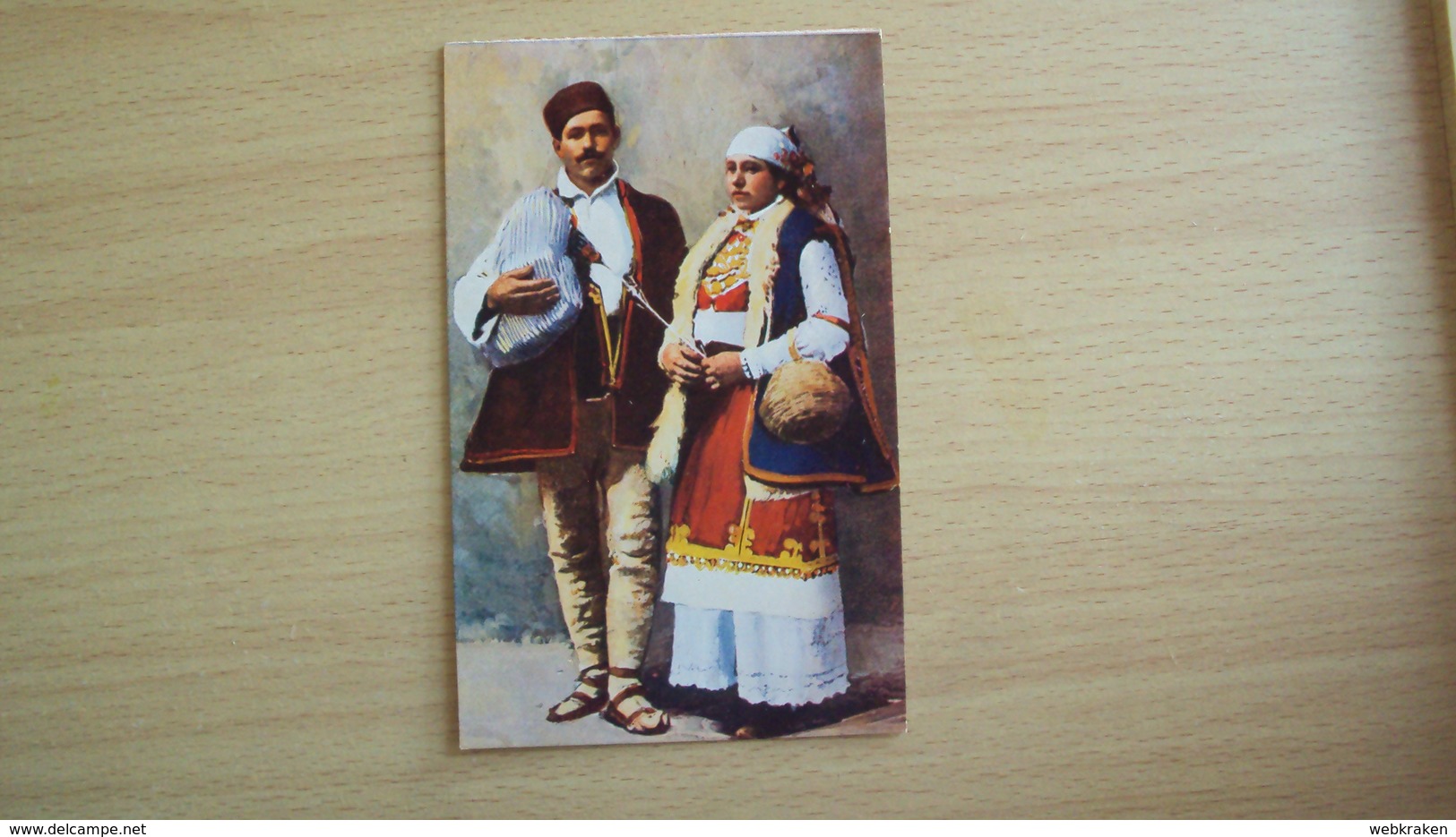 BULGARIA BULGARIE  POST CARD COSTUMI NOT USED - Bulgaria