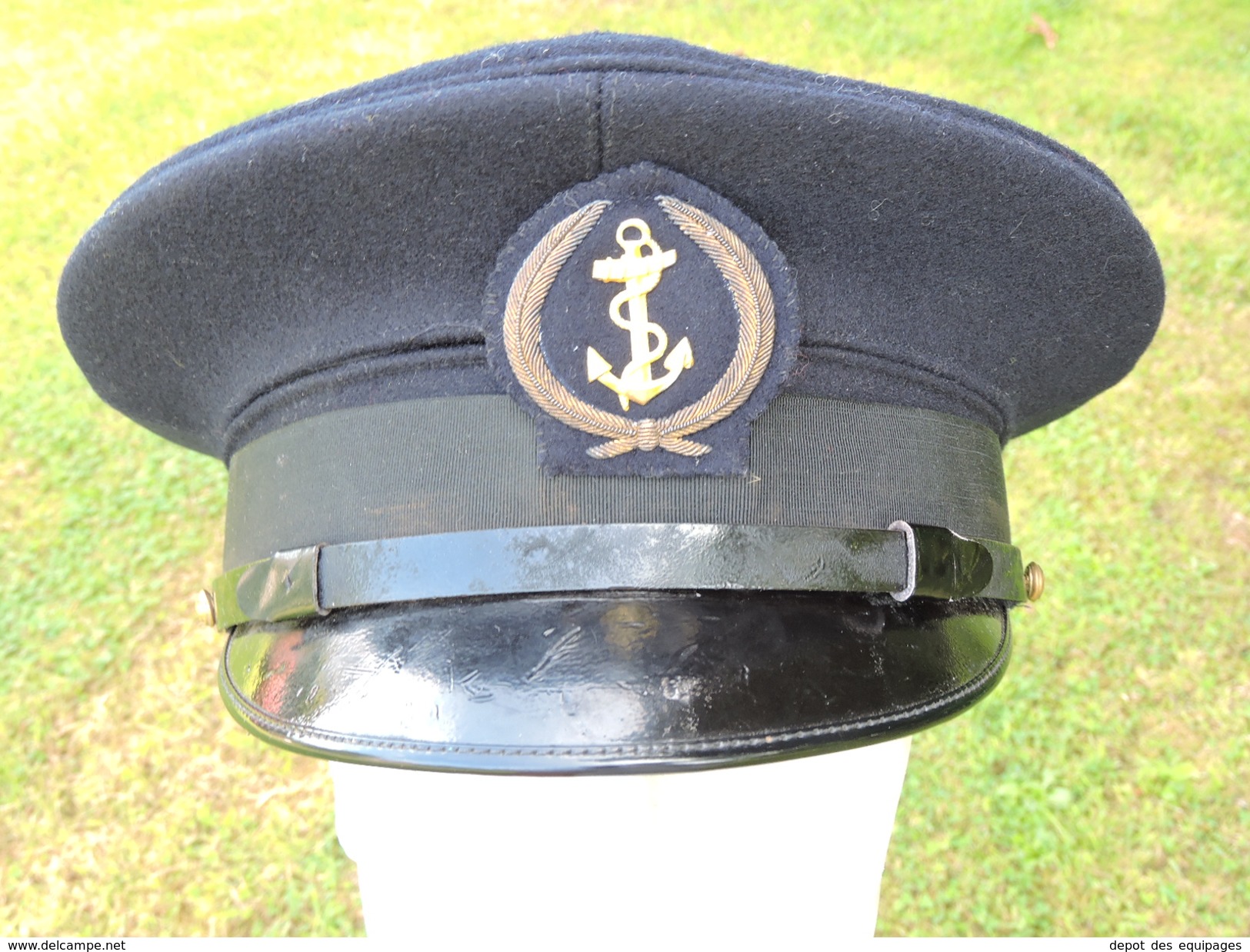 BELLE CASQUETTE MARINE NATIONALE GRANDE TAILLE 60 - IDEM W.W.2 - Casques & Coiffures