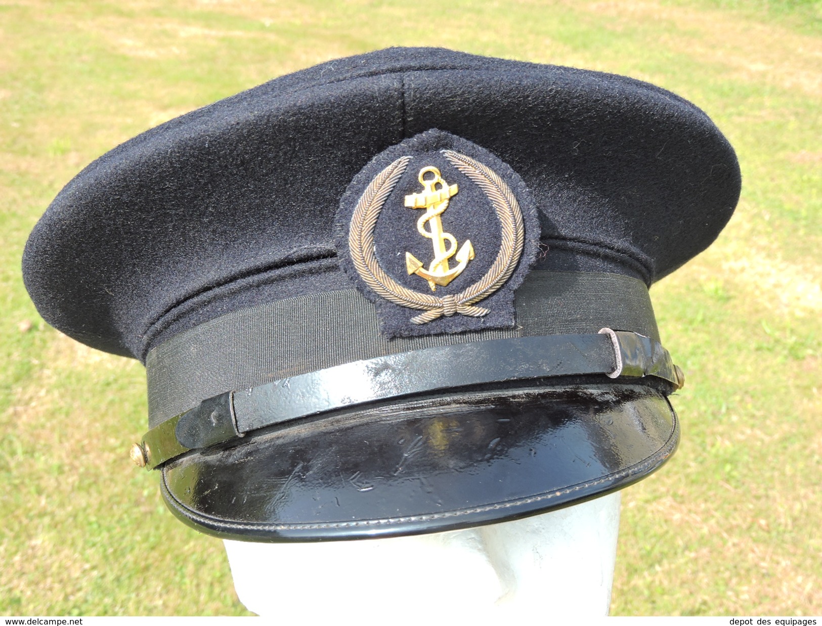 BELLE CASQUETTE MARINE NATIONALE GRANDE TAILLE 60 - IDEM W.W.2