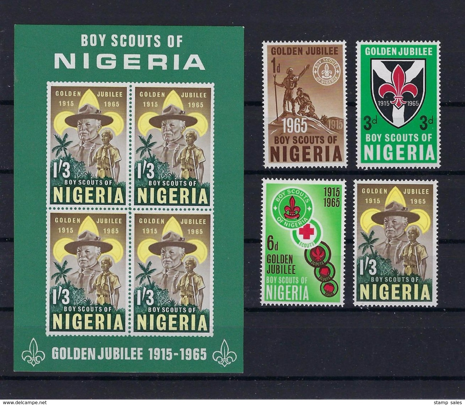 Scouts NIGERIA MNH ** POSTFRIS ZONDER SCHARNIER SUPERBE - Non Classés