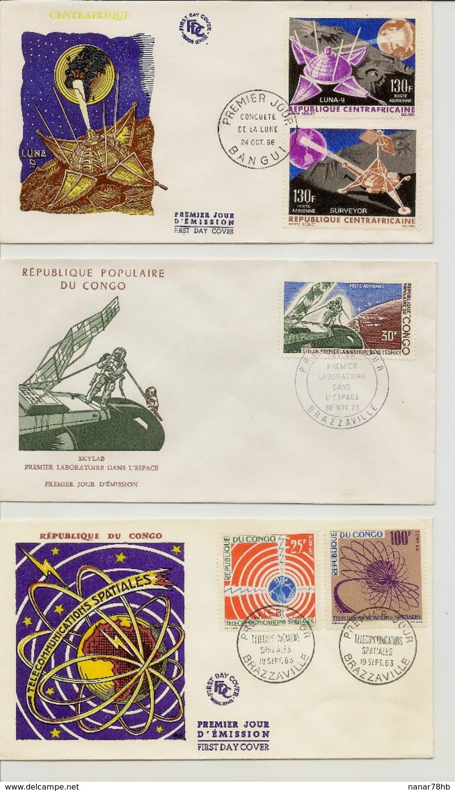 Lot De 17 FDC Pays Divers - Andere & Zonder Classificatie