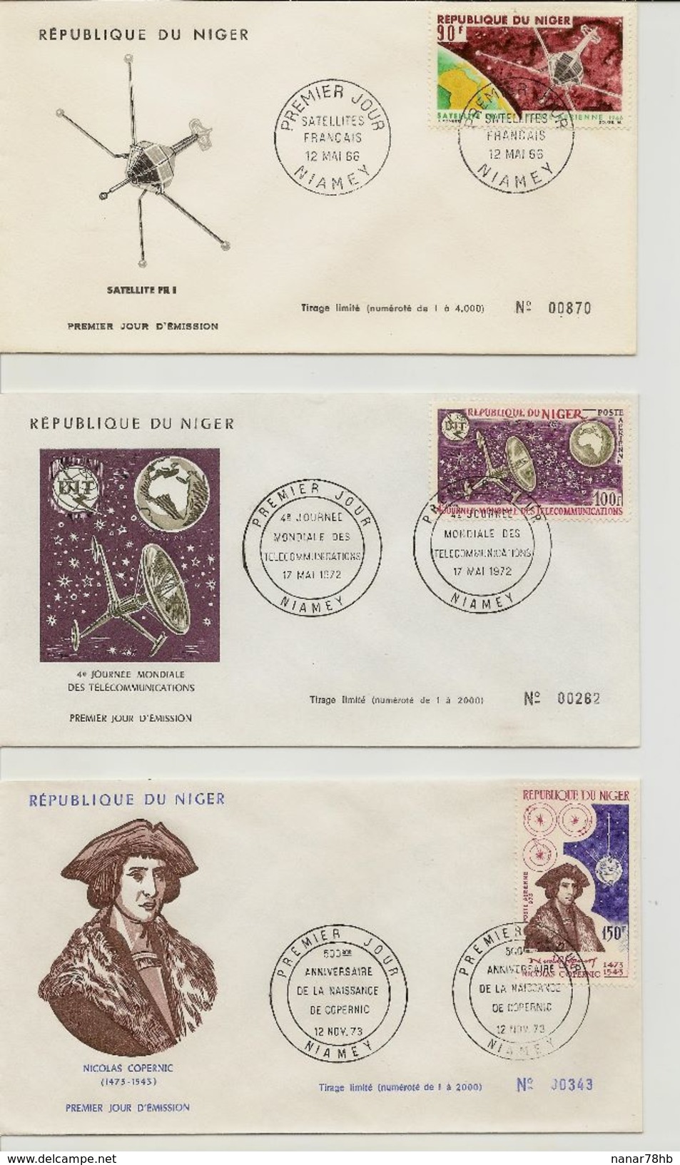 Lot De 17 FDC Pays Divers - Andere & Zonder Classificatie