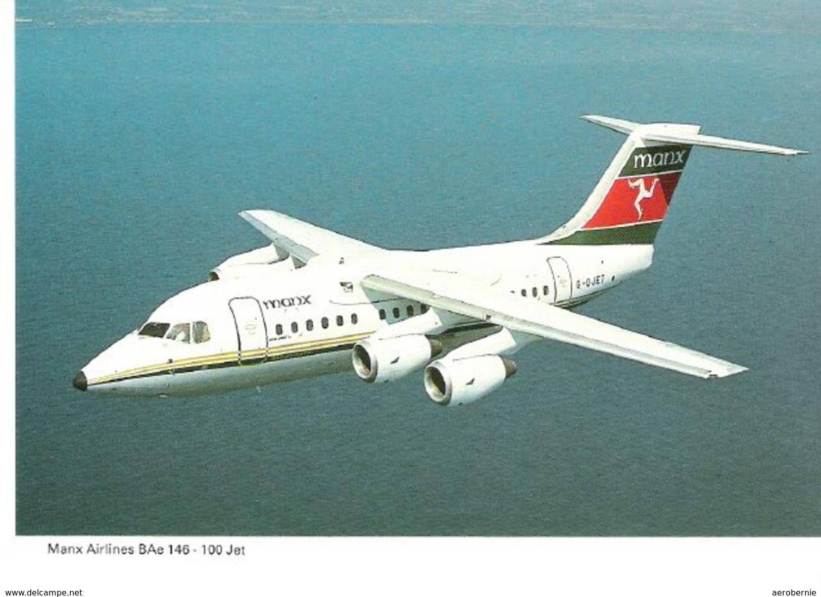 MANX AIRLINES - BAe 146  (Airline Issue) - 1946-....: Moderne