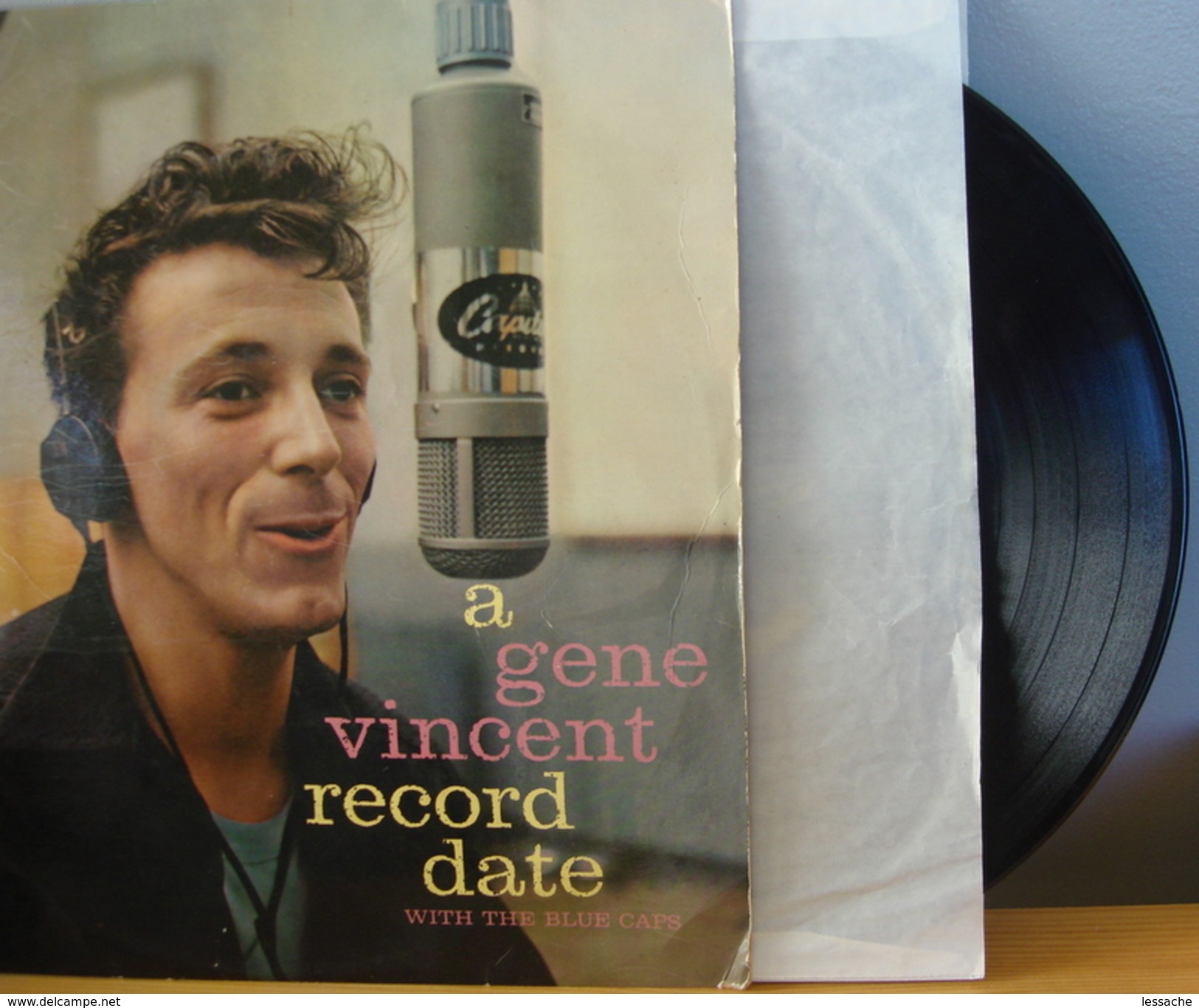 GENE VINCENT RECORD DATE WITH THE BLUE CAPS - Rock