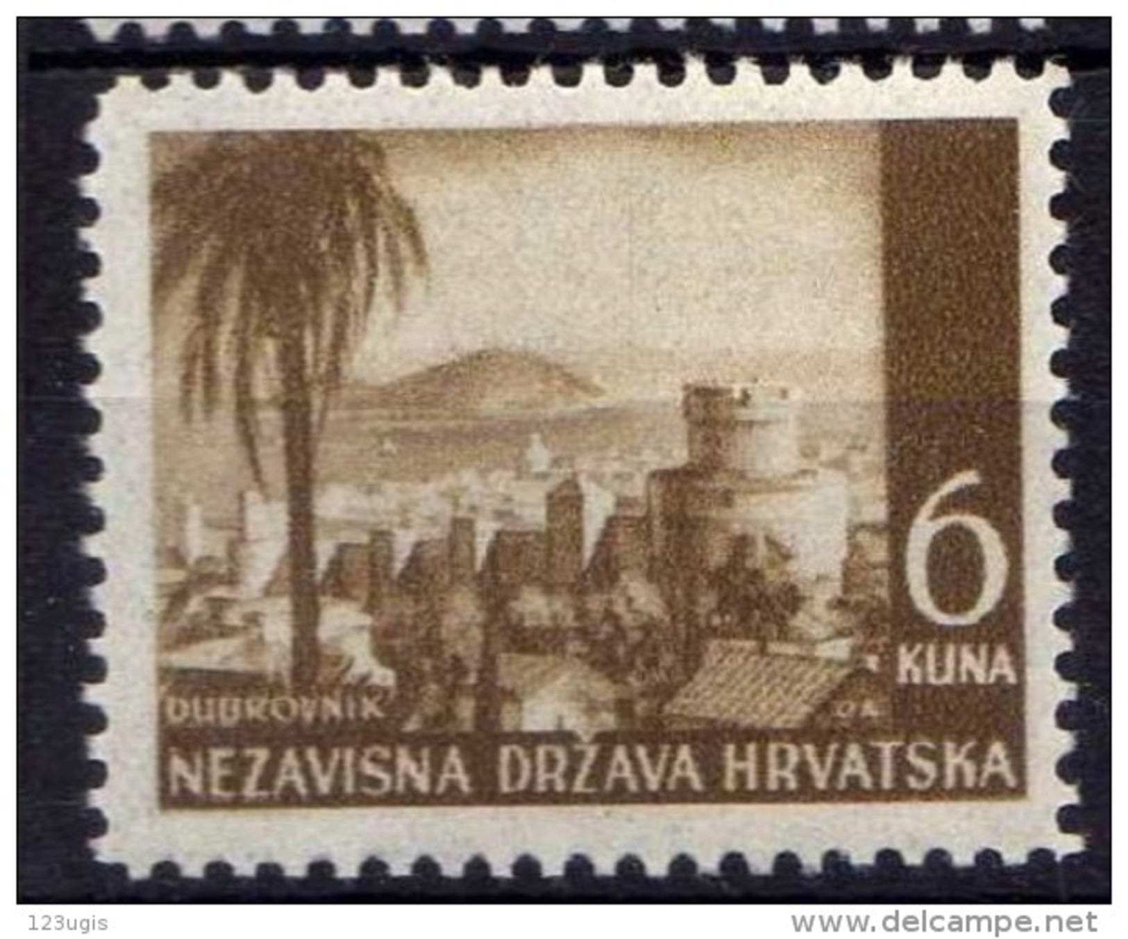 Kroatien (NDH) 1941 Mi 57 ** [120616XVI] - Croacia