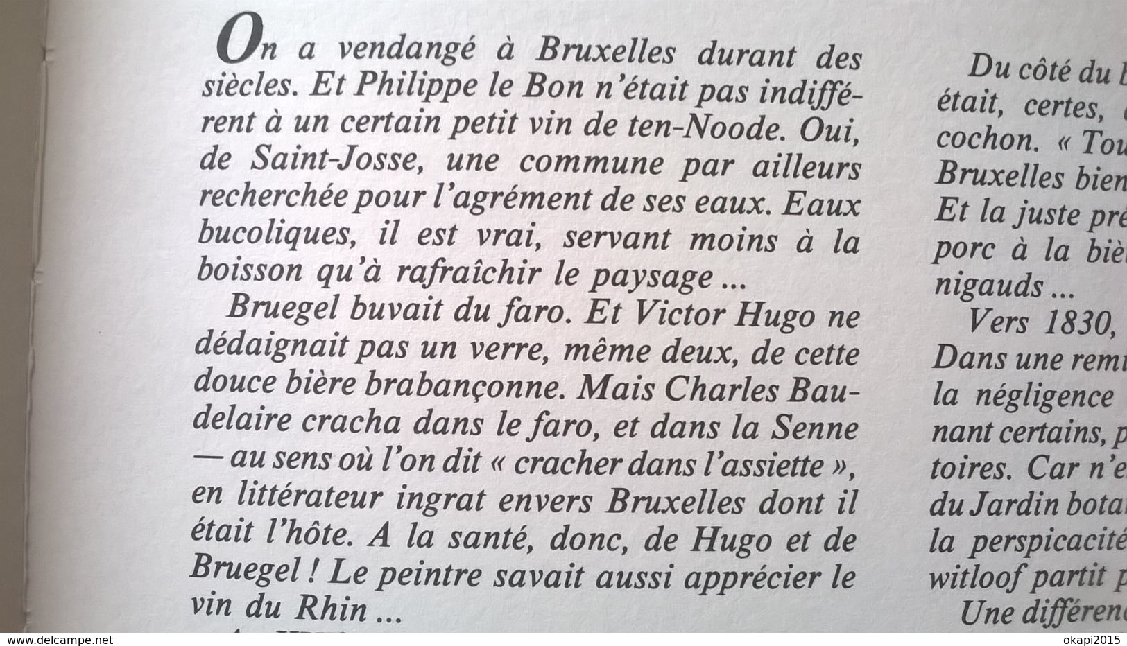 LES BELLES HEURES DE LA GASTRONOMIE BRUXELLOISE Livre Histoire Régionalisme Belgique ANNÉE 1984 Ed. Rossel - Belgique