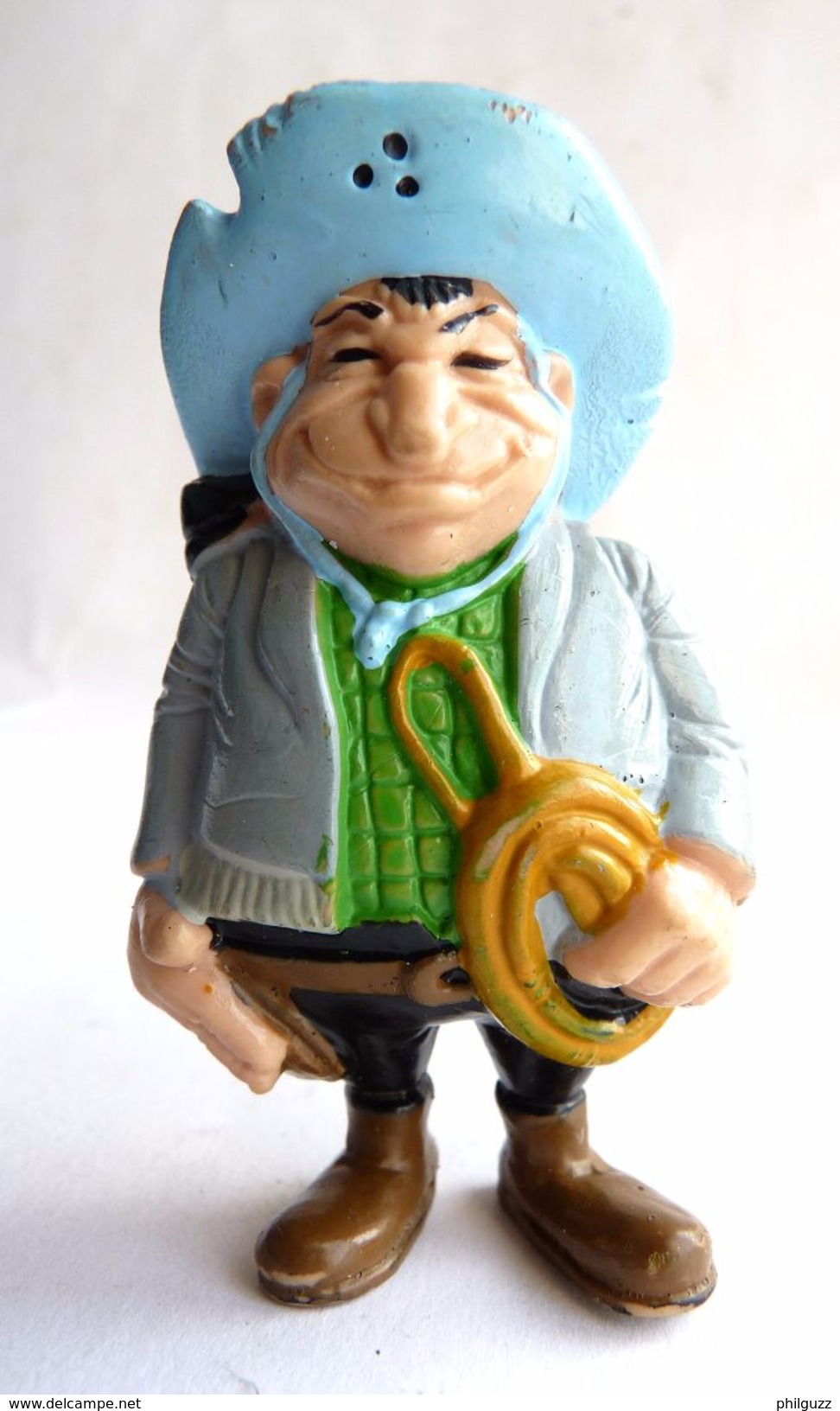 FIGURINE LUCKY LUKE SCHLEICH 1984 HANK BULLY (2) - Autres & Non Classés