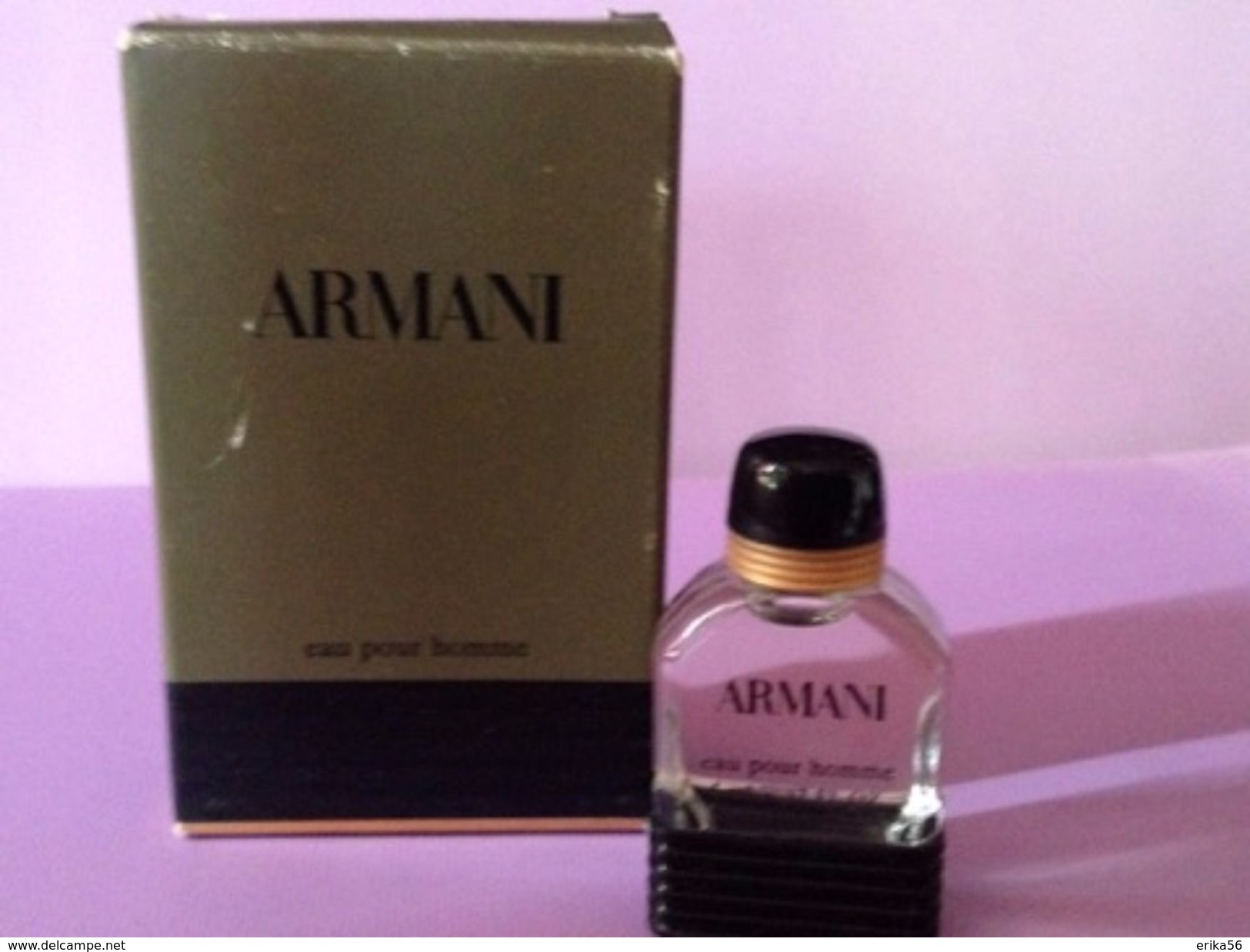 ARMANI -  EAU POUR HOMME   5 ML - Miniatures Men's Fragrances (in Box)