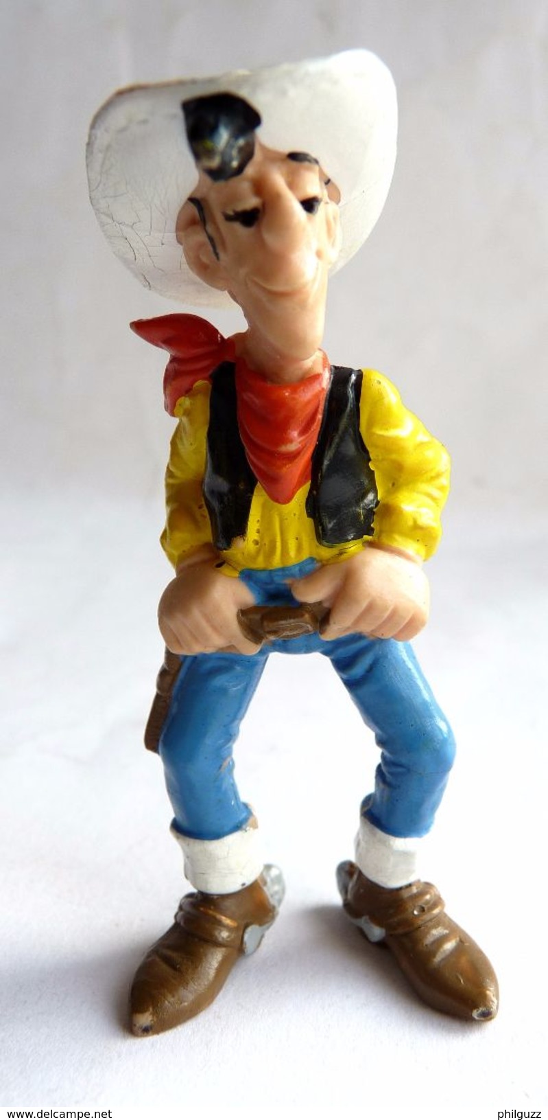 FIGURINE SCHLEICH LUCKY LUKE 1984 MAINS AU CEINTURON (1) - Autres & Non Classés