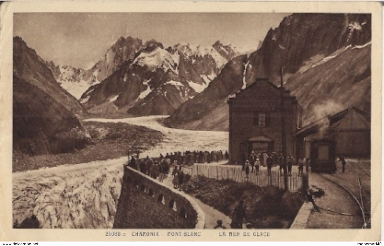 CHAMONIX - MONT-BLANC - LA MER DE GLACE (1909) - Chamonix-Mont-Blanc