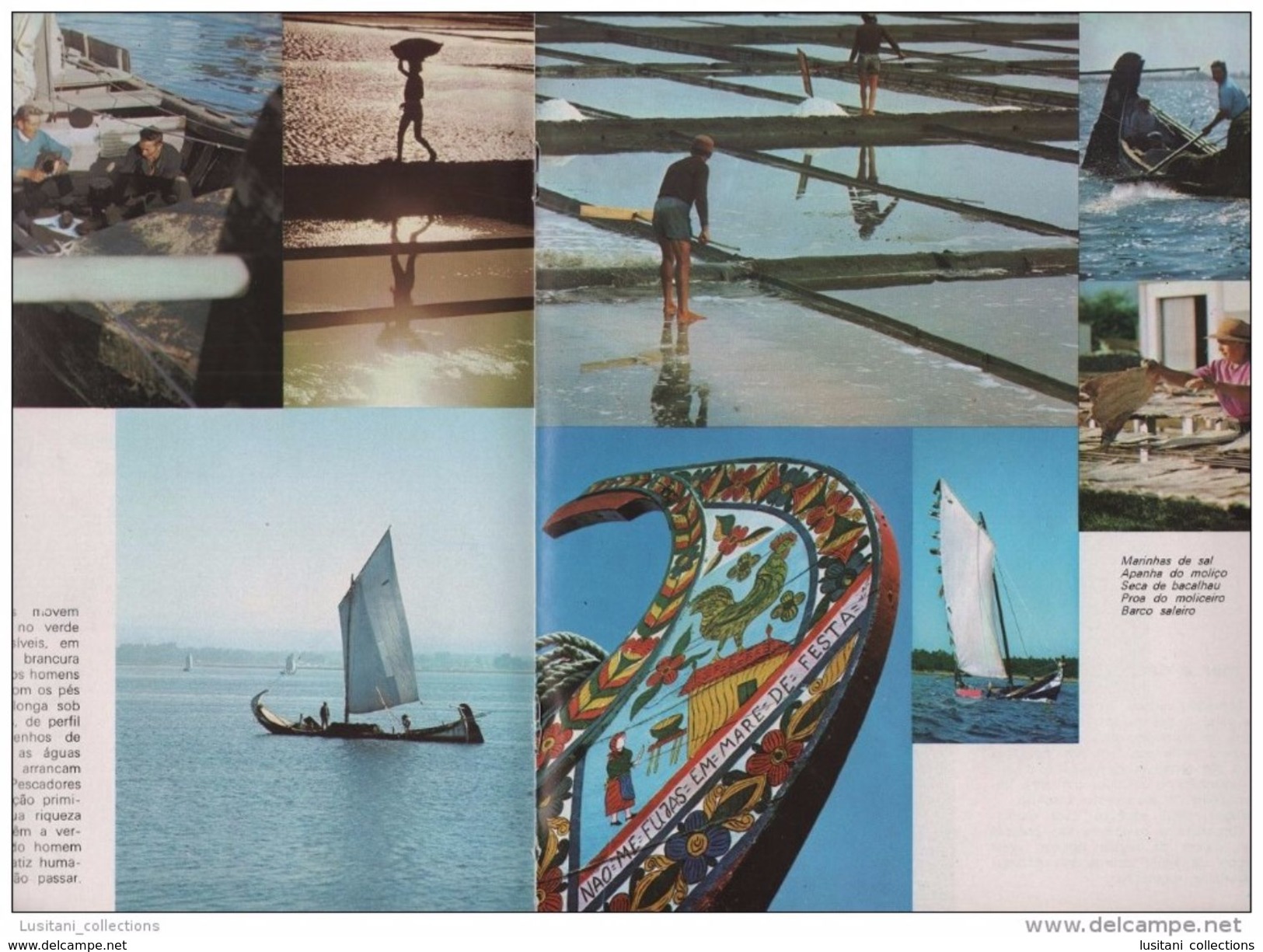 AVEIRO 1970 Years Tourism Propaganda Advert Magazine 10 Pg 20 Cm X 22,5 Cm 40 Images PORTUGAL - Aveiro