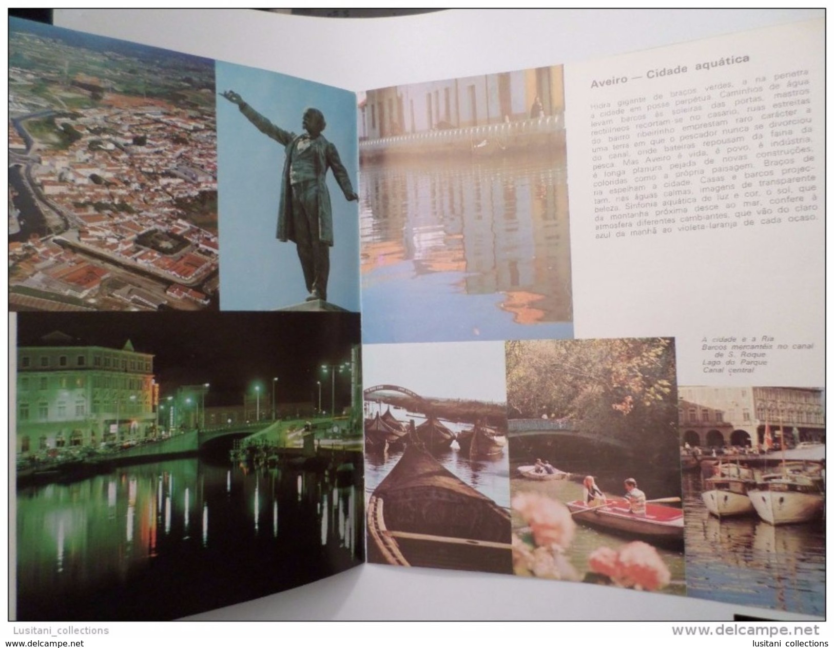 AVEIRO 1970 Years Tourism Propaganda Advert Magazine 10 Pg 20 Cm X 22,5 Cm 40 Images PORTUGAL - Aveiro