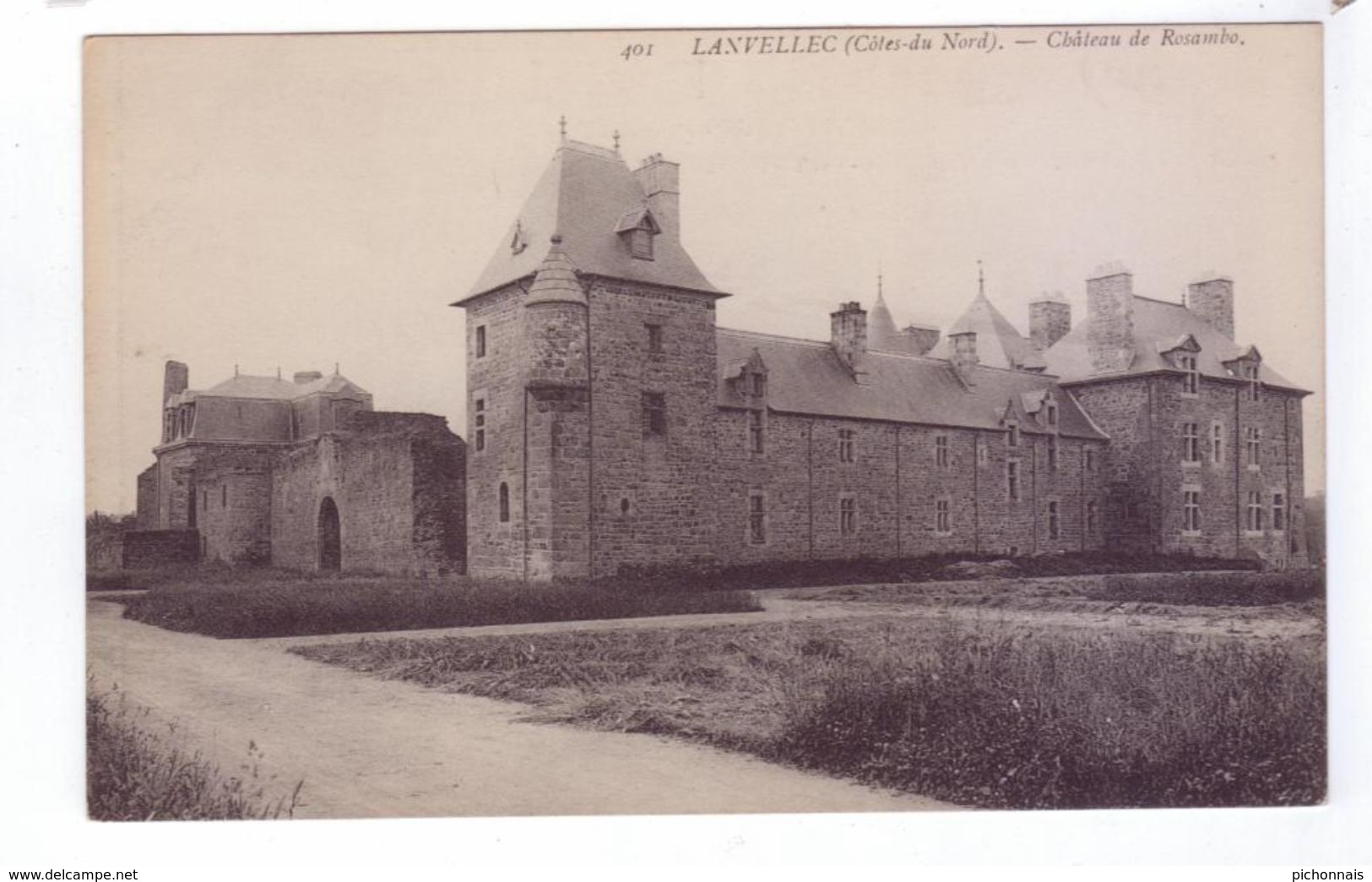 22 LANVELLEC Chateau De Rosambo - Lanvellec