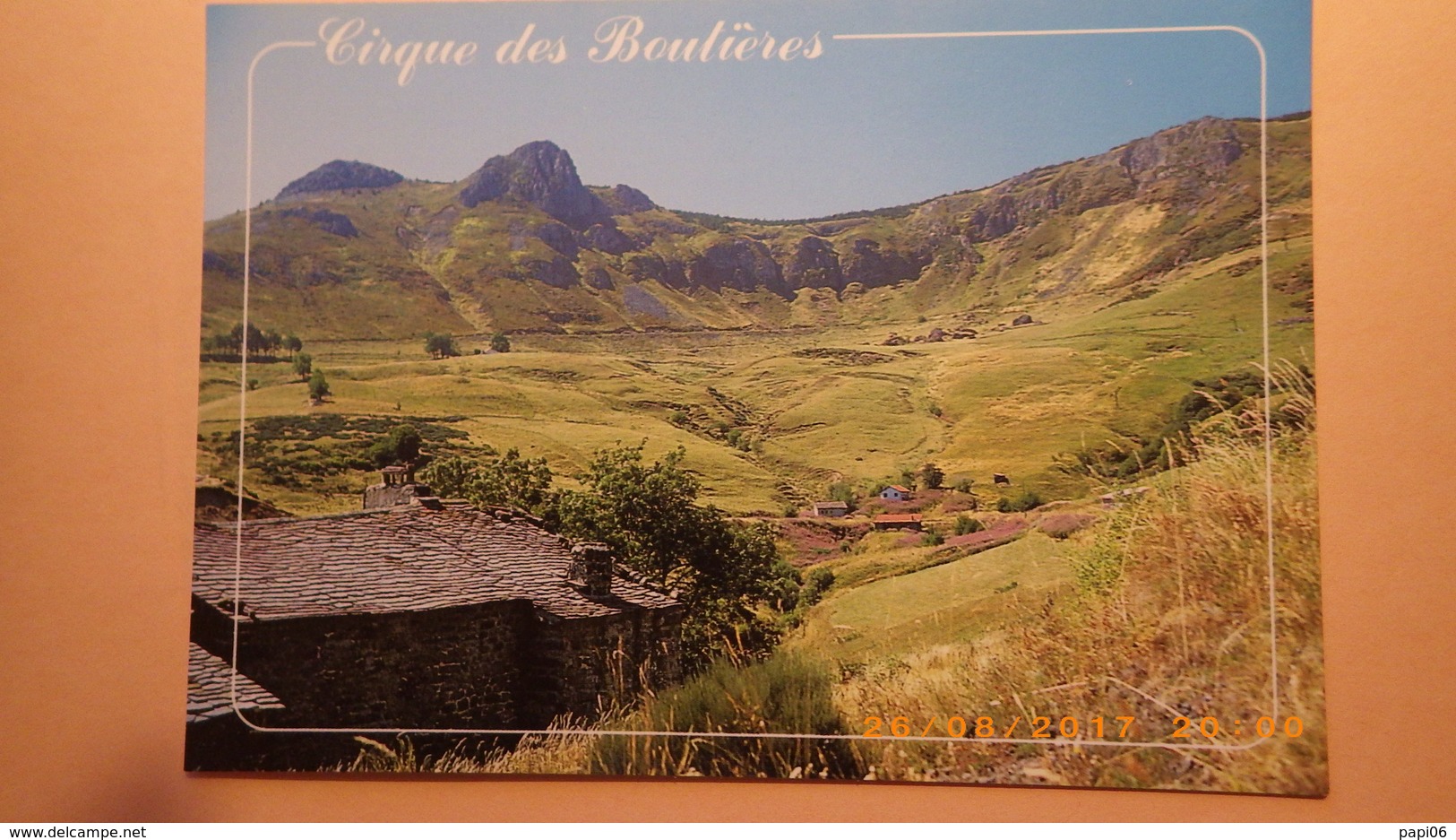 Cirque Des Boutières .Entre Le Mont Mézenc Et Les Rochers De Cuzet. Toits De Lauze - Autres & Non Classés