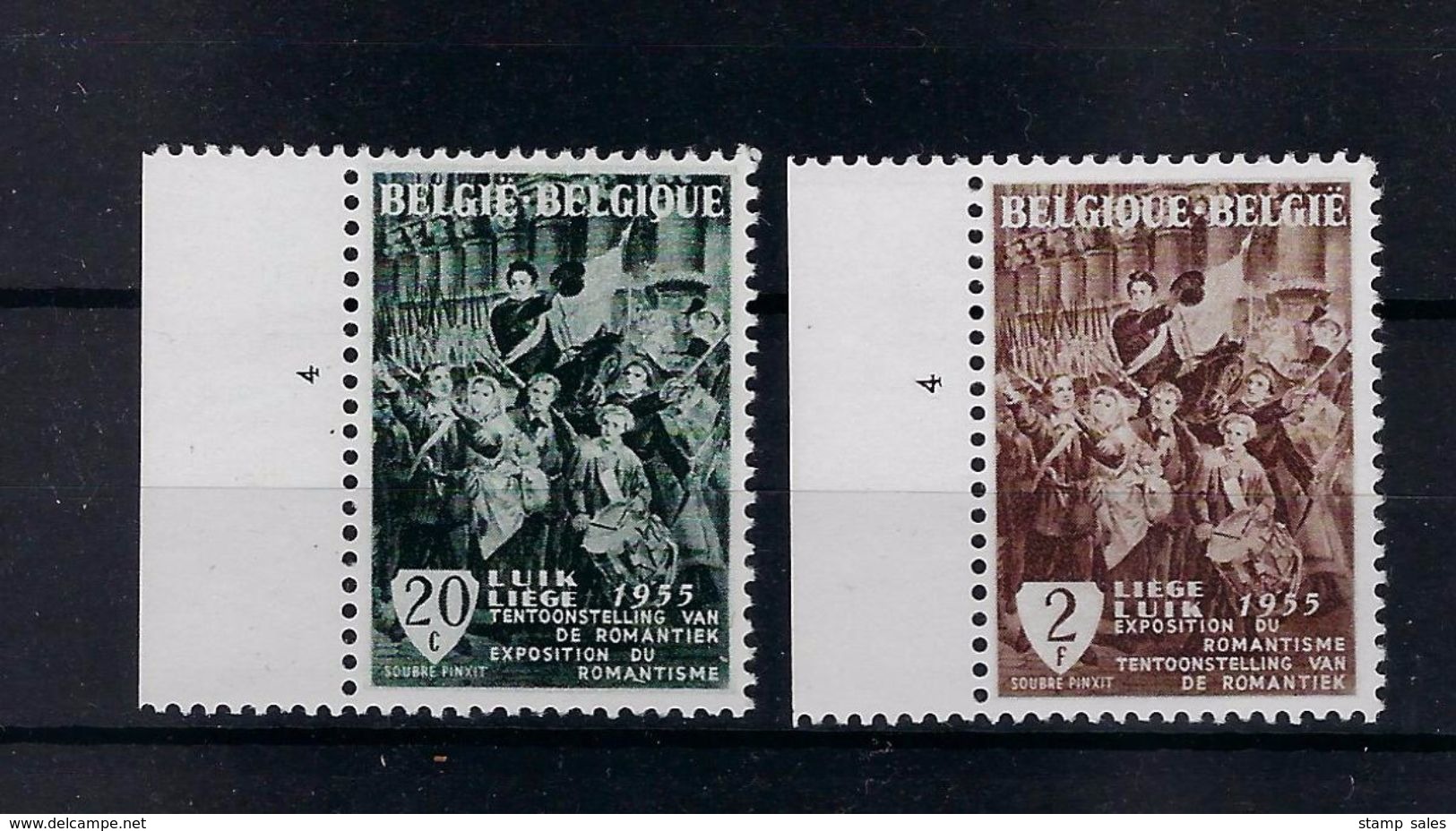 N°971/972 (pltn°4) MNH ** POSTFRIS ZONDER SCHARNIER SUPERBE - ....-1960