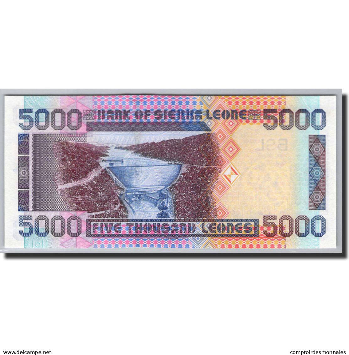 Billet, Sierra Leone, 5000 Leones, 2002, 2002-02-01, KM:27A, NEUF - Sierra Leona