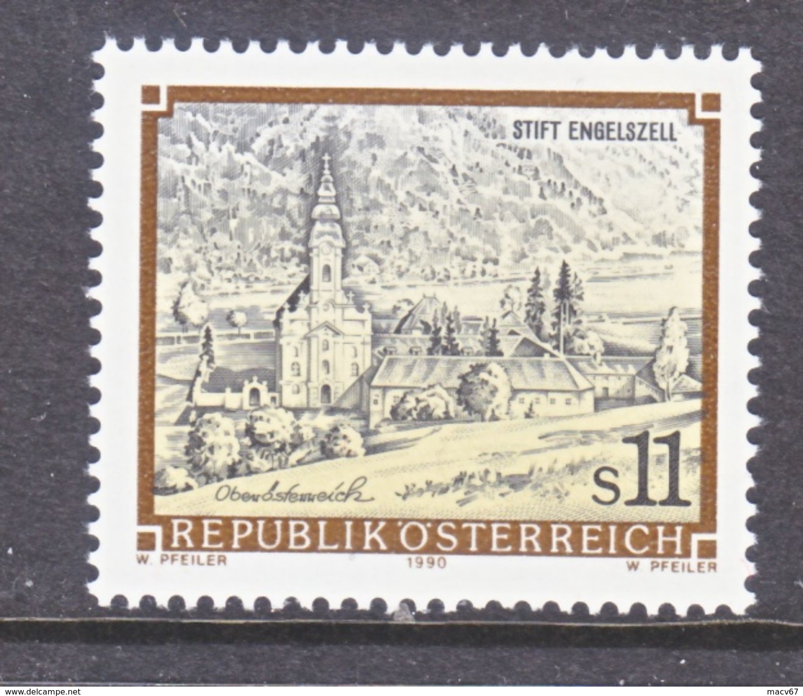 AUSTRIA  1469    **   MONASTERY   ABBEY  1989-92 Issue - Unused Stamps