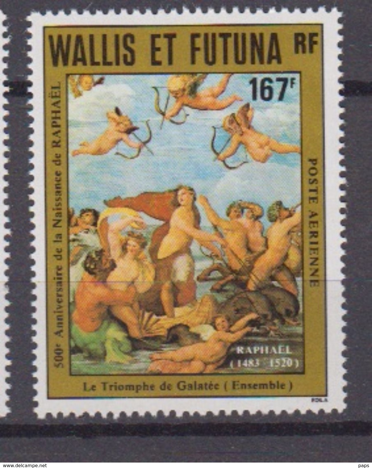 1983-WALLIS ET FUTUNA.P.A N°129** RAPHAEL - Neufs
