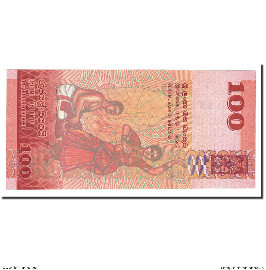 Billet, Sri Lanka, 100 Rupees, 2010, 2010-01-01, KM:125a, NEUF - Sri Lanka