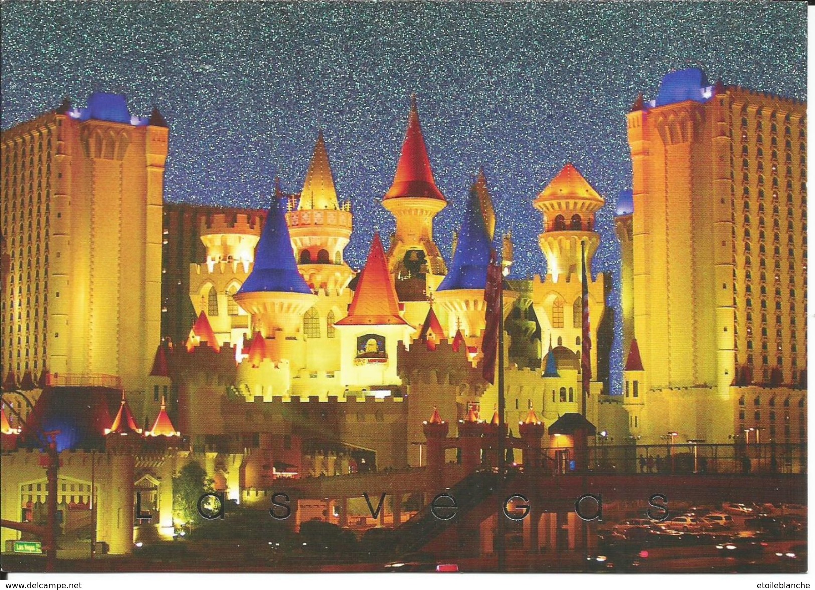 CPM USA Nevada Las Vegas - Medieval: Make Your Experience Legendary! Chateau Tours Lumières Paillettes - Las Vegas