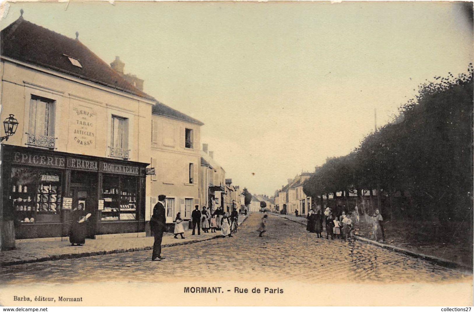 77-MORMANT- RUE DE PARIS - Mormant