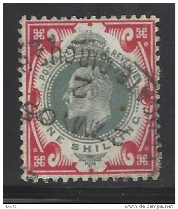 Regno Unito - 1902 - Usato/used - King Edward VII - Mi N. 114 - Usati