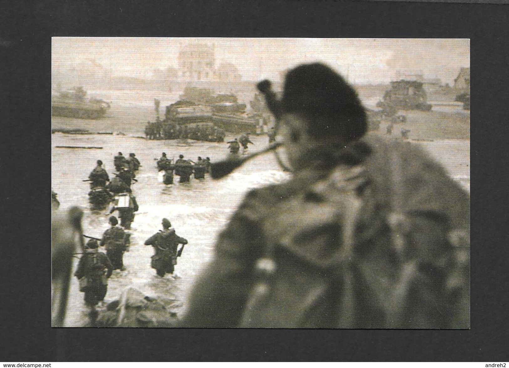 GUERRE 1939-45 - WAR 1939-45 - DÉBARQUEMENT EN NORMANDIE - SWORD BEACH - OPERATION OVERLORD - JOUR  J - 5 JUIN 1944 - Guerre 1939-45