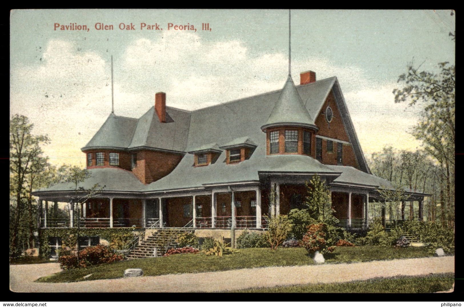 Pavilion Glen Oak Park - Illinois > Peoria-ref 2675 - Peoria