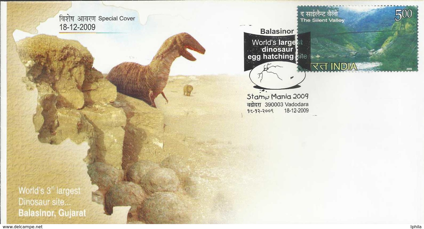 Dinosaur Eggs Worlds Largest Dinosaur Hatching Site Special Cover 2009 Prehistoric Dinosaurier Dinosaure Dinos Dinosaurs - Prehistorics