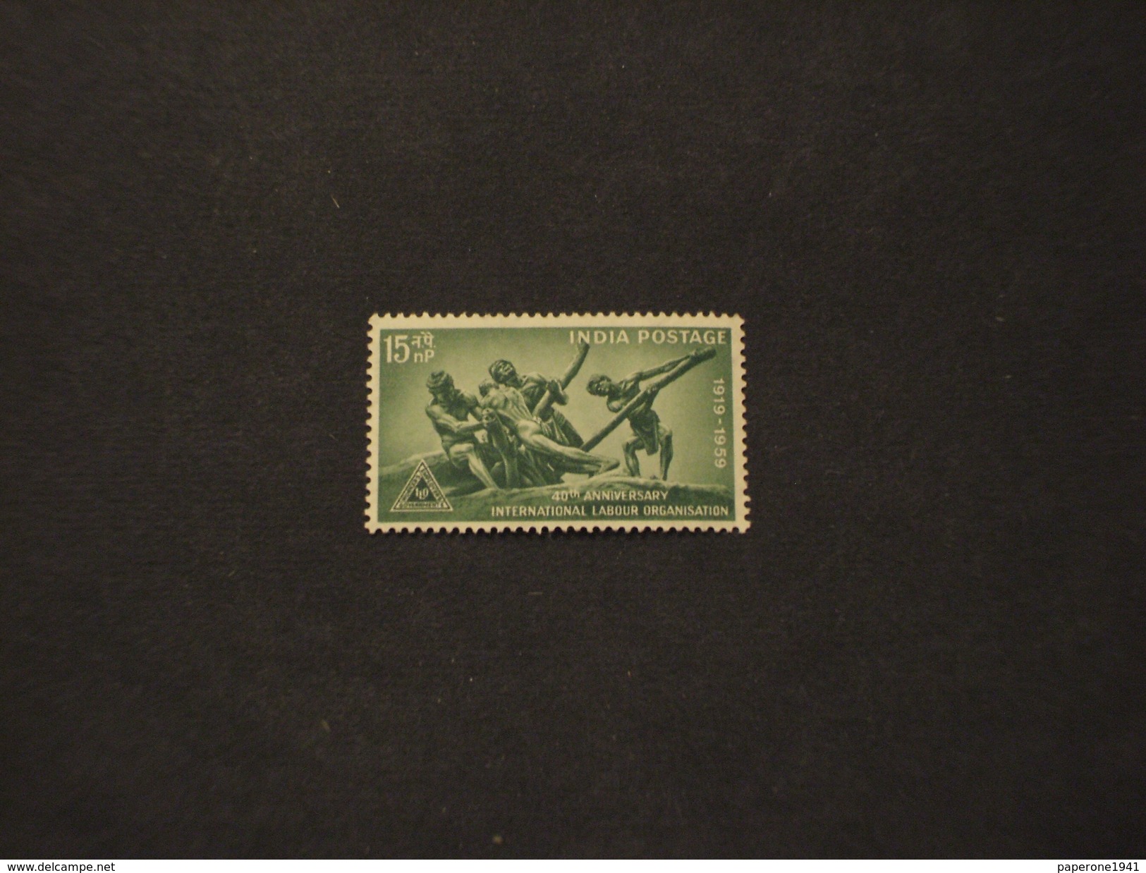 INDIA - 1959 I.L.O.  X N.  3 Pezzi - NUOVI(++) - Unused Stamps