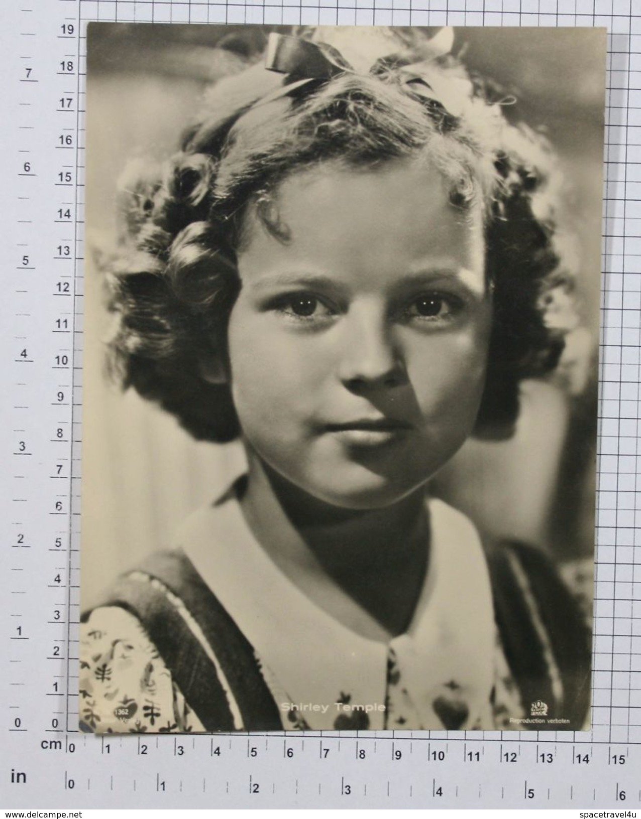 SHIRLEY TEMPLE - Vintage PHOTO REPRINT (170-ZL) - Actors