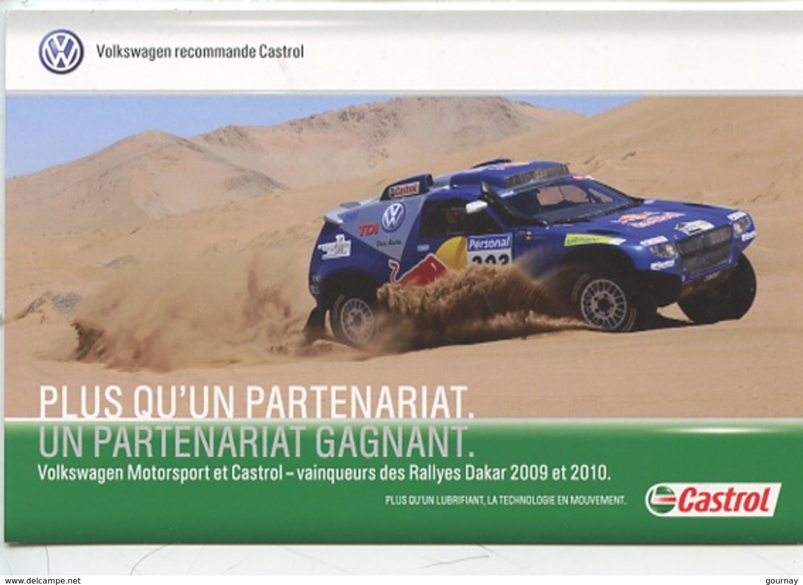 Wolkswagen Castrol Vainqueurs Rallyes DAKAR 2009 - 2010 - Rallyes