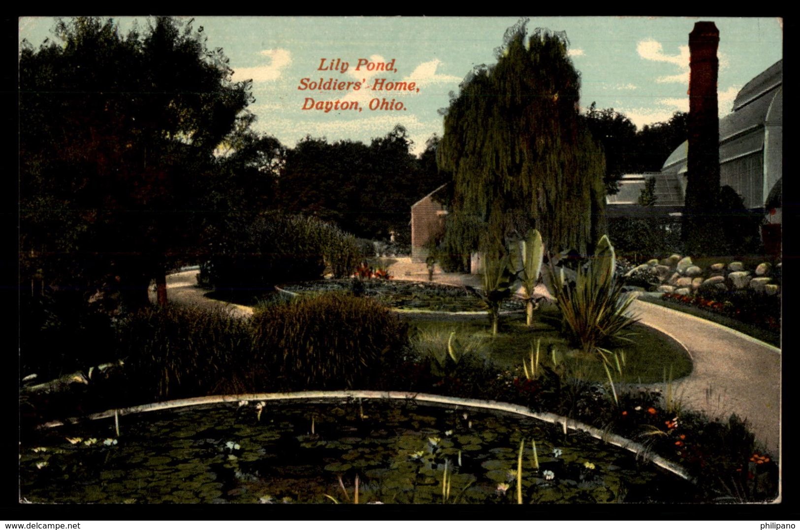 Lily Pond At Soldiers Home - Ohio > Dayton>-- Ref 2676 - Dayton