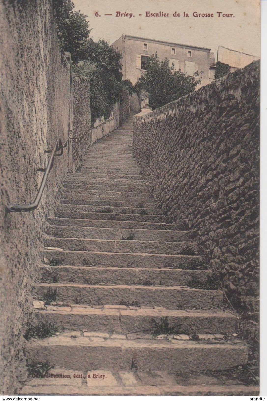 54-BRIEY  -Escalier De La Grosse Tour - Briey